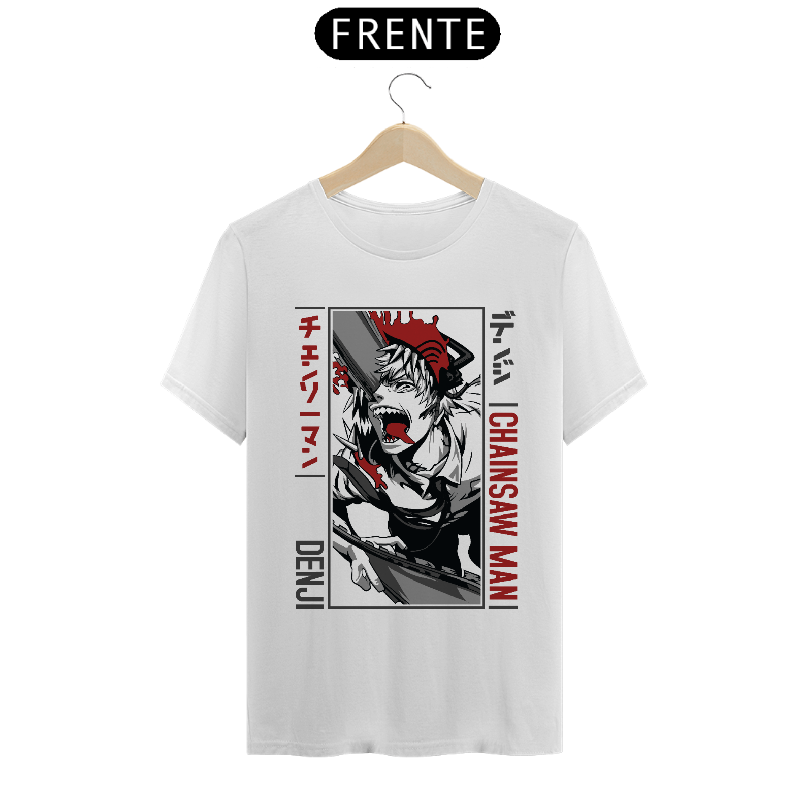 Camiseta masculina Chainsaw man