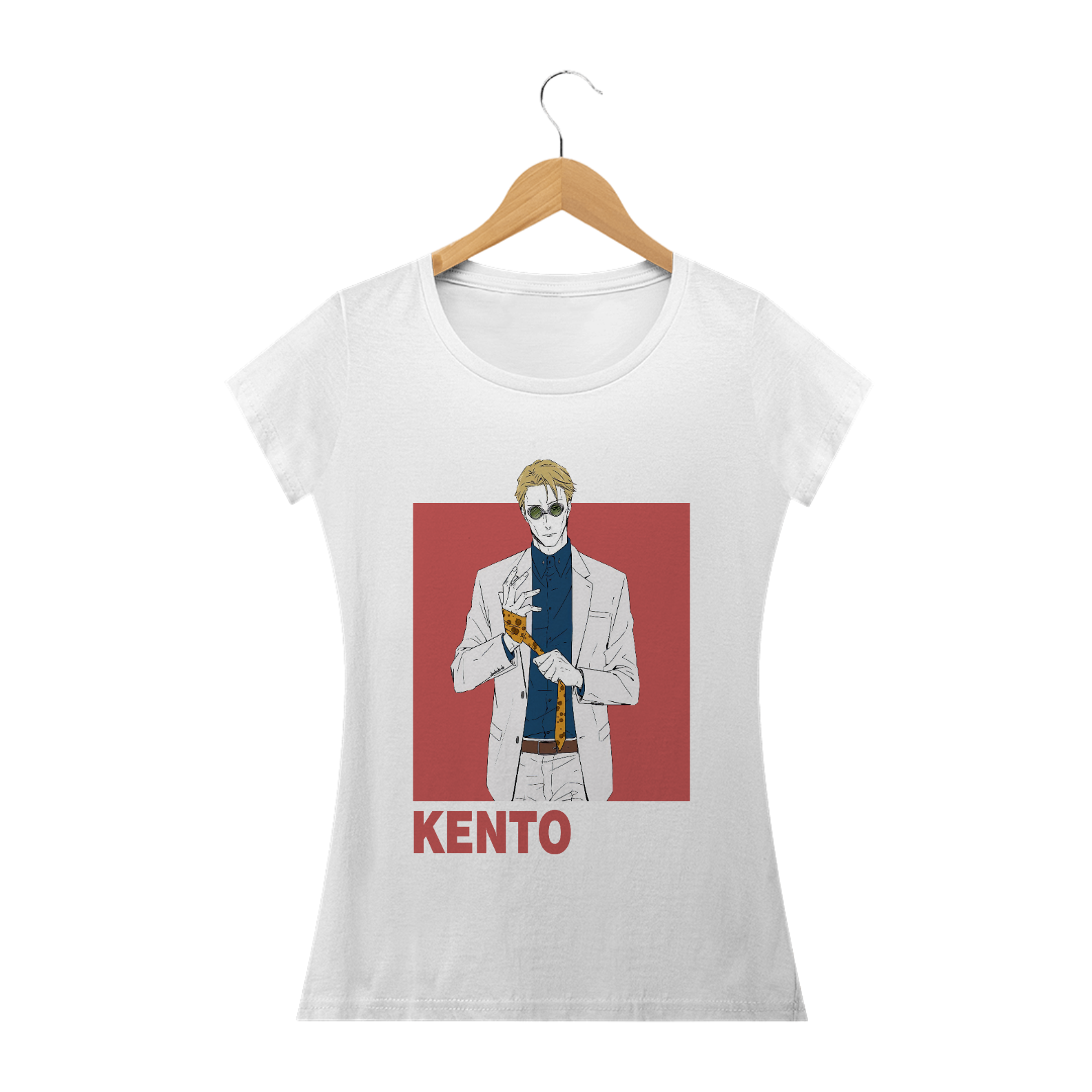 Camiseta feminina baby long Kento