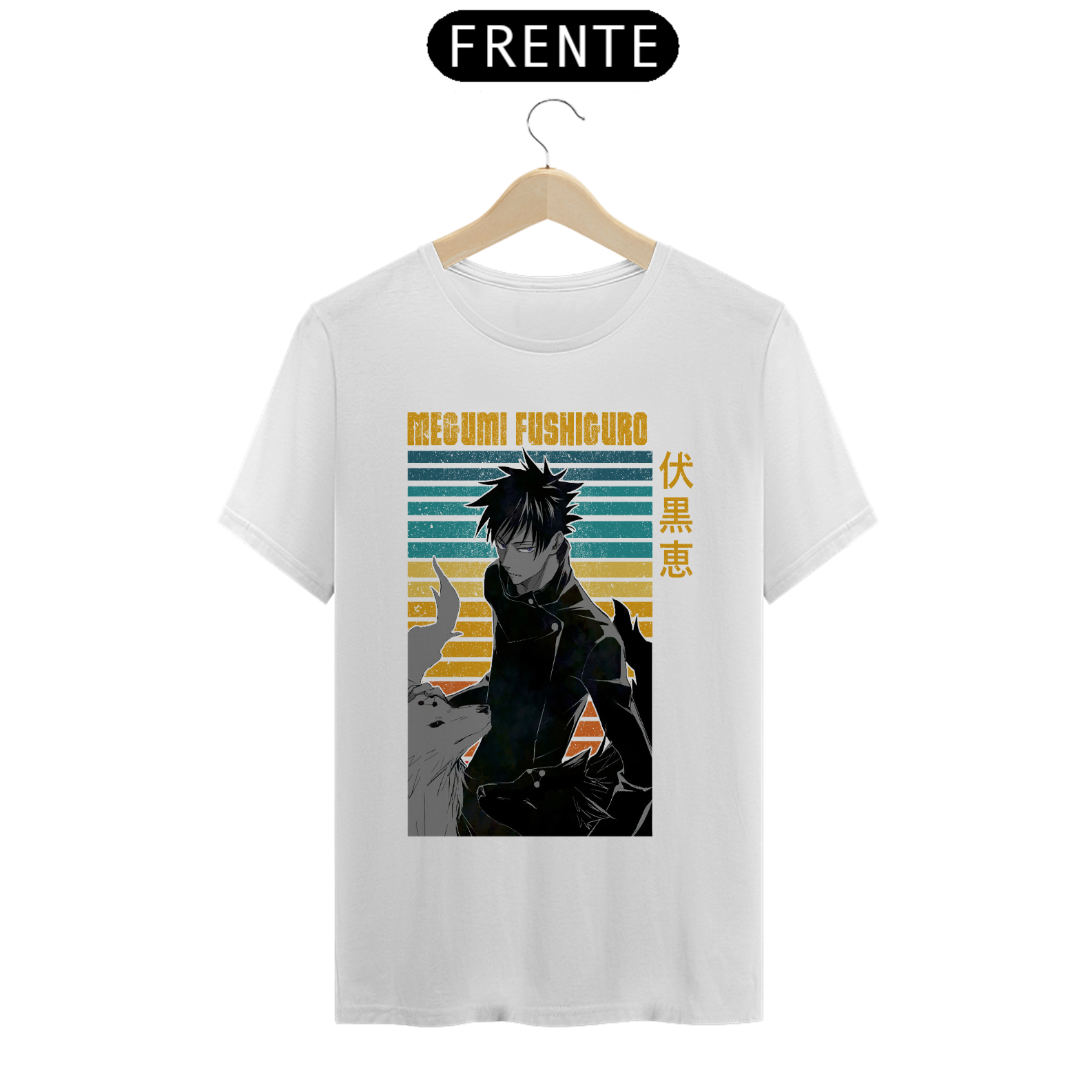 Camiseta masculina Megumi