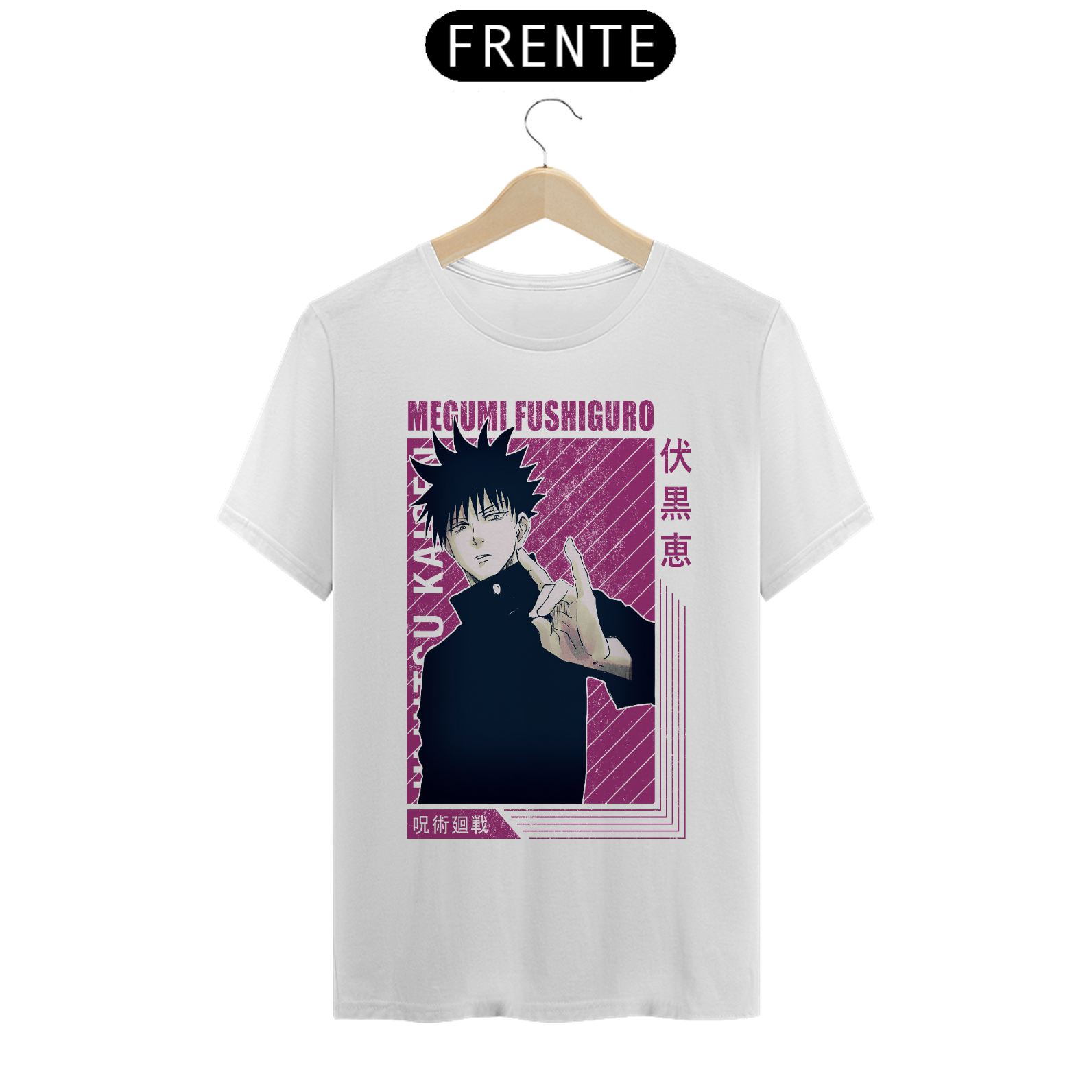 Camiseta masculina Megumi