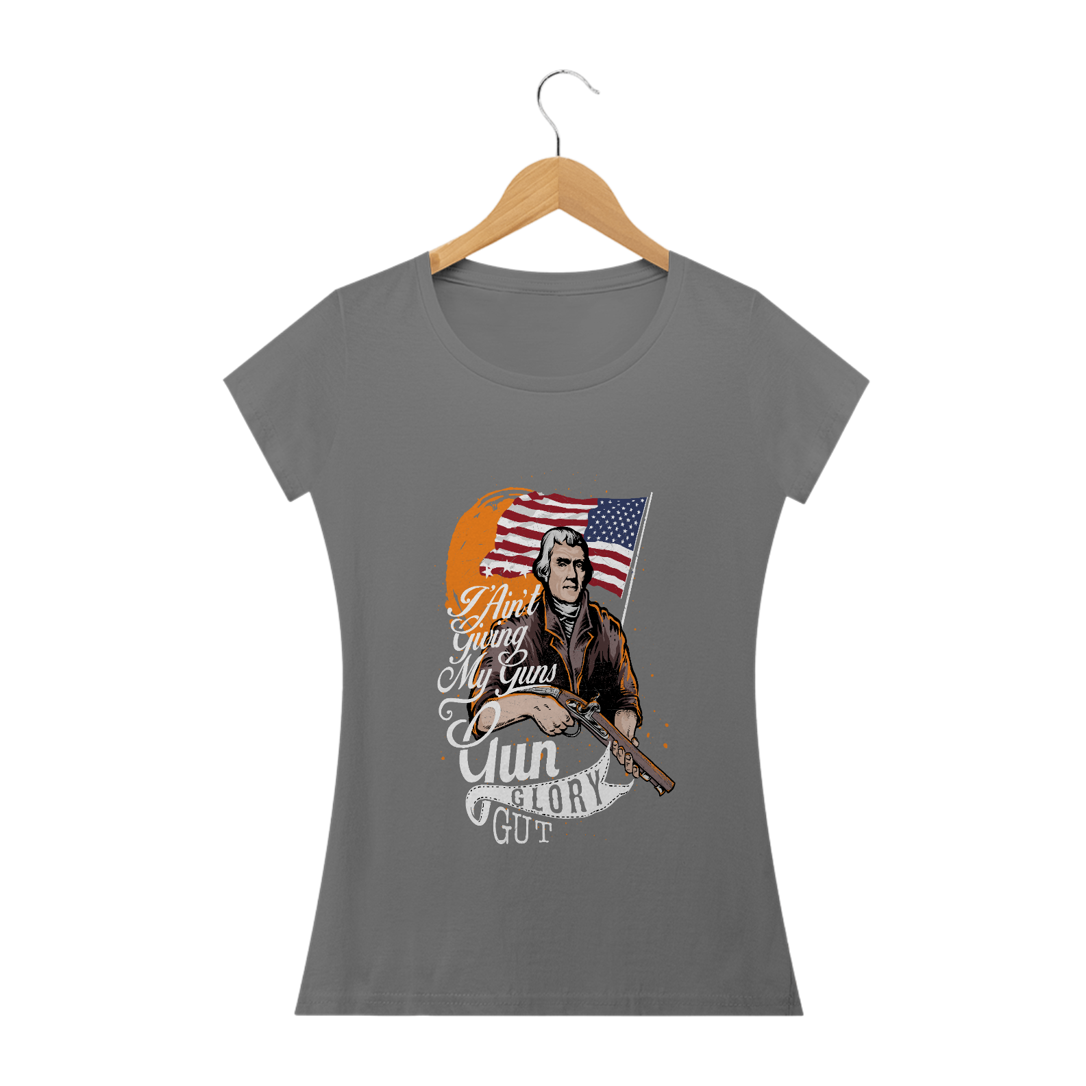 Camiseta estonada Gun