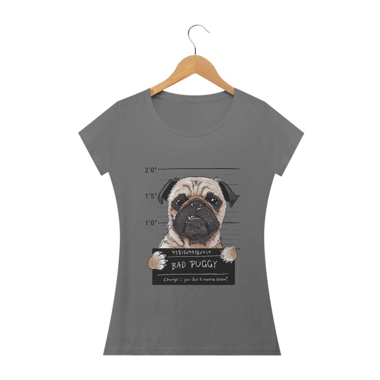 Camiseta estona Bad Puggy