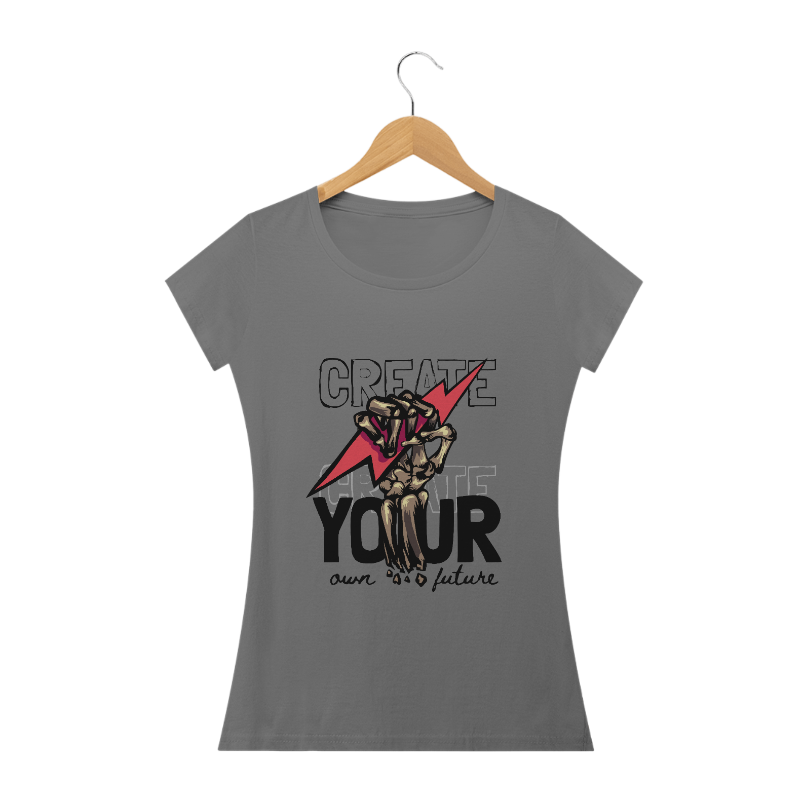 Camiseta femina baby long estonada