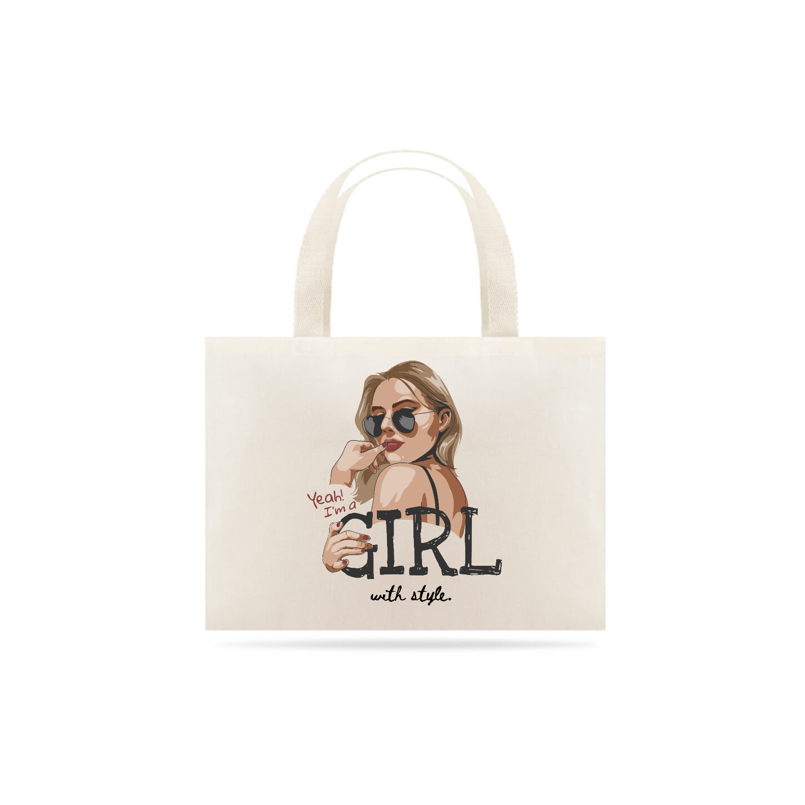 Ecobag Girl with style