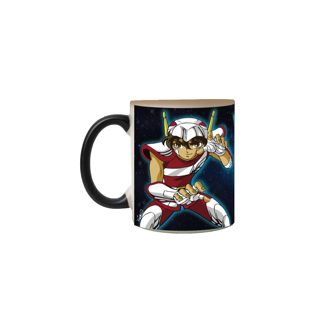 Caneca mágica Seiya de Pégasus