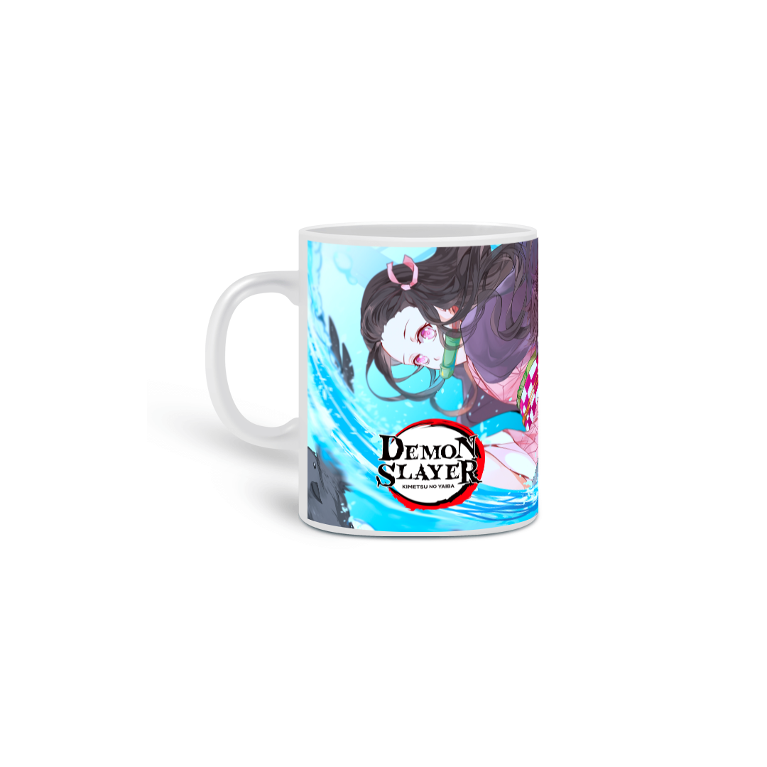 Caneca Tanjiro e Nezuko