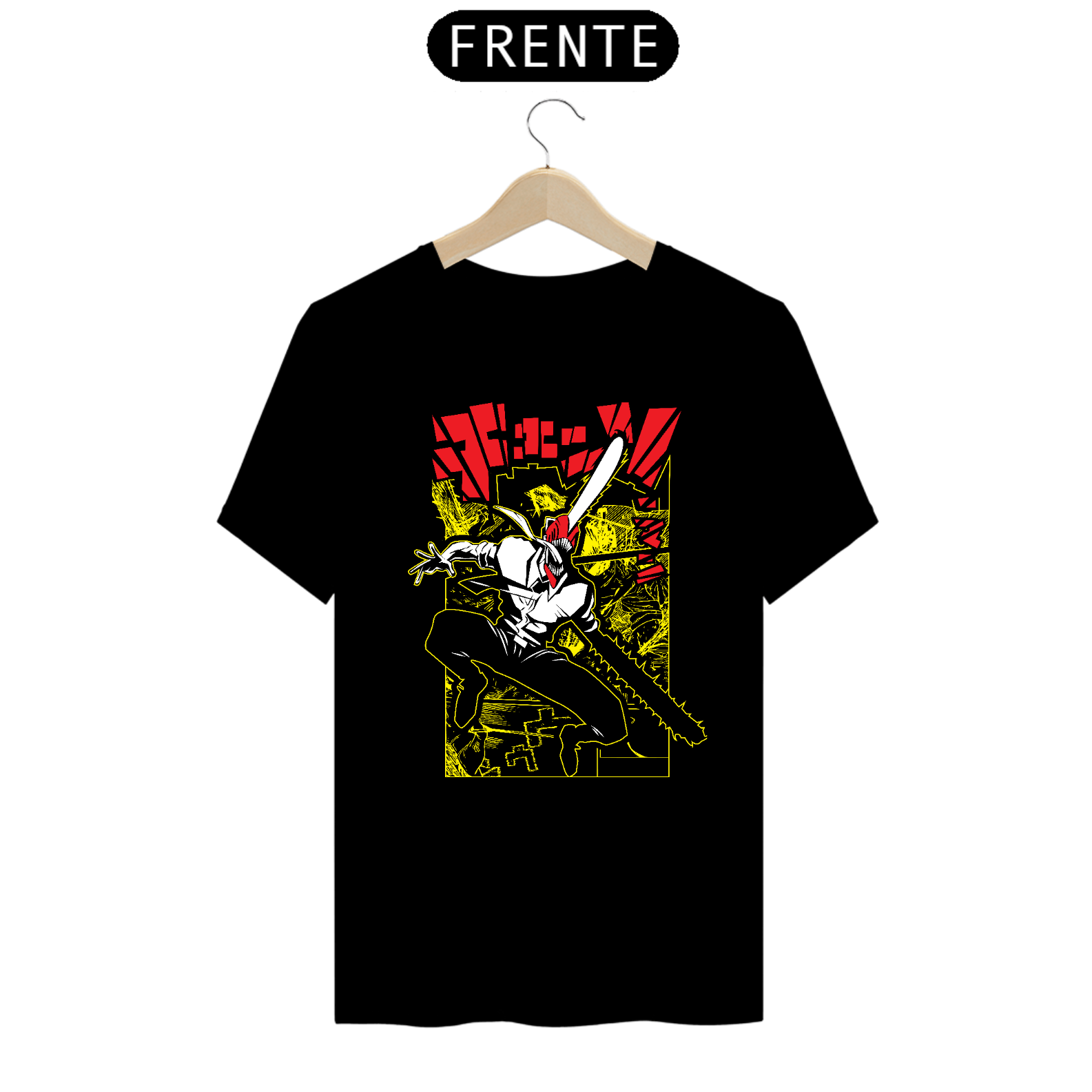 Camiseta Masculina Chainsaw Man 