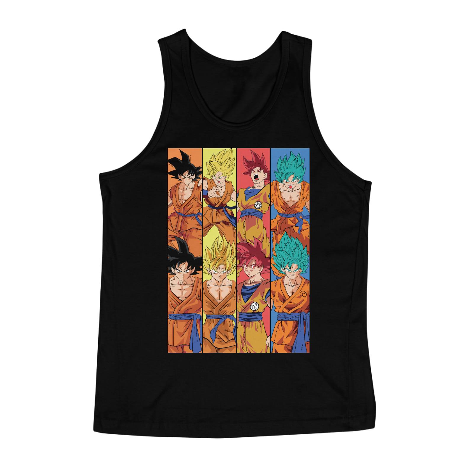 Camiseta Dragon Ball evelução Saiyajin 