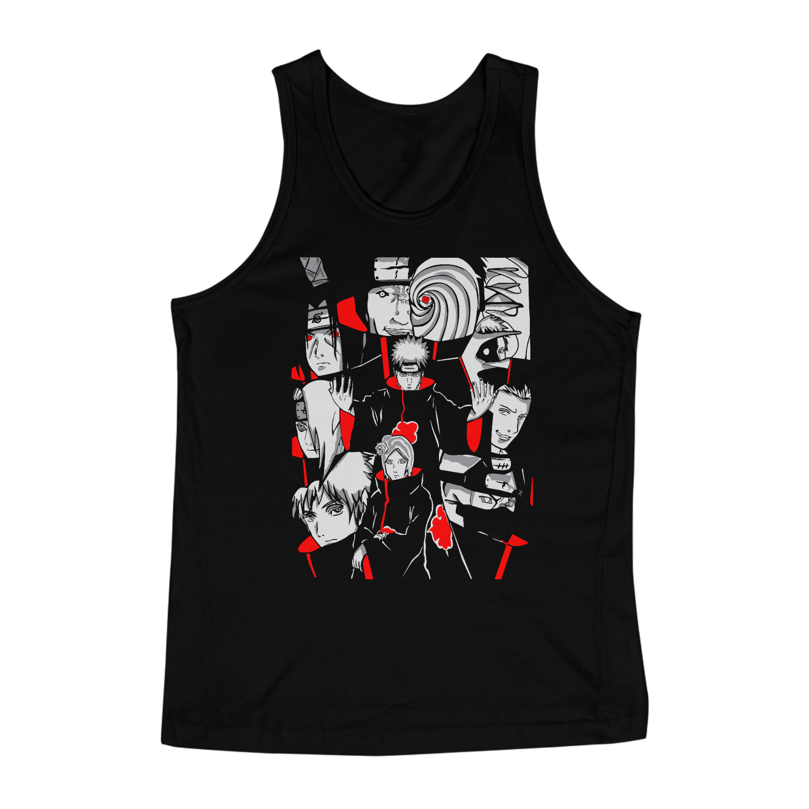 Camiseta regata Akatsuki 