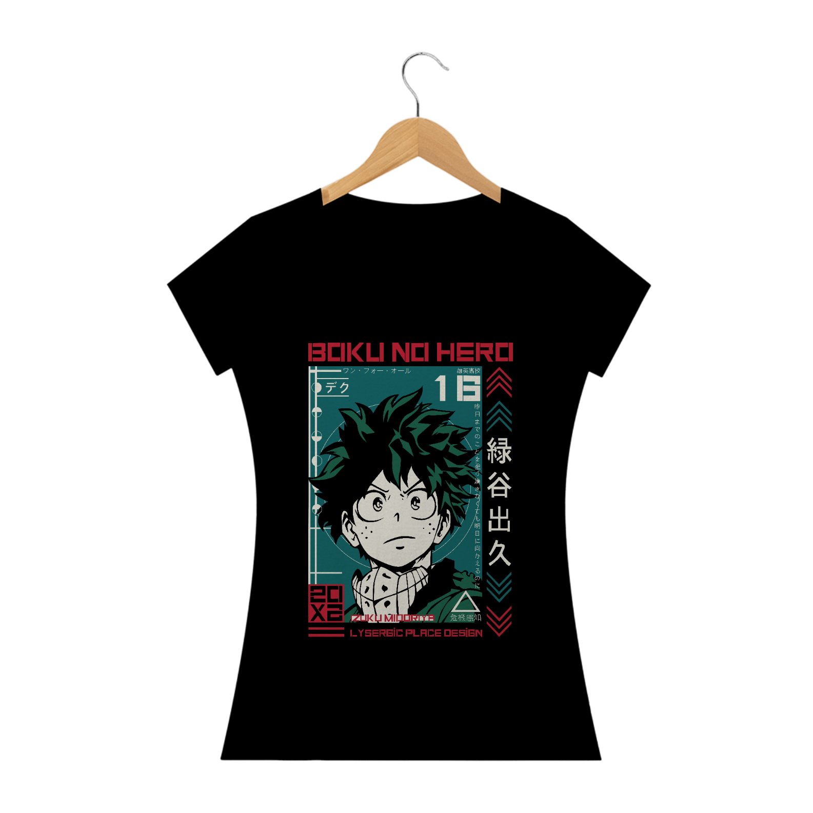 Camiseta masculina My Hero Academia