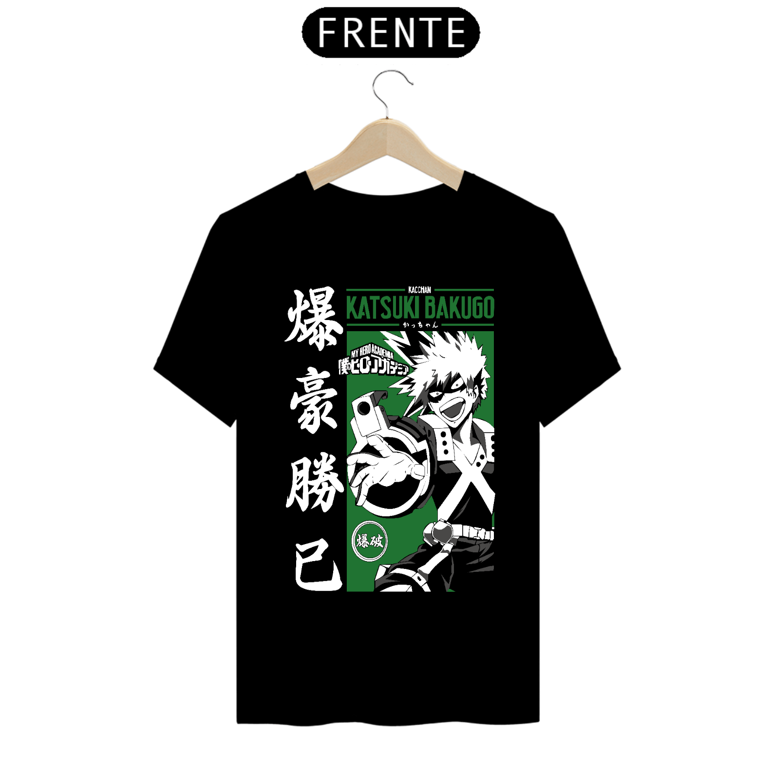 Camiseta masculina My Hero Academia