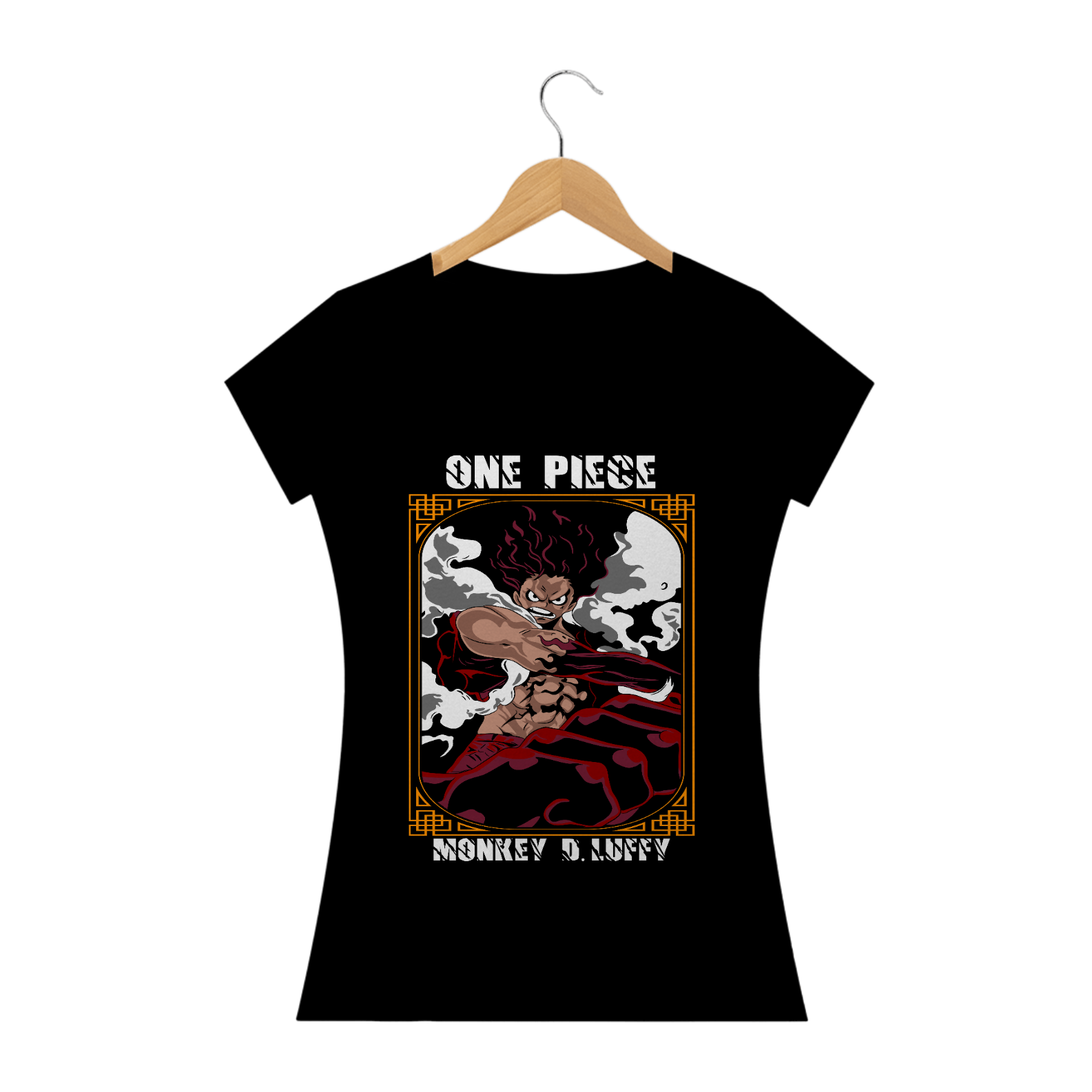 Camiseta masculina Monkei D. Luffy
