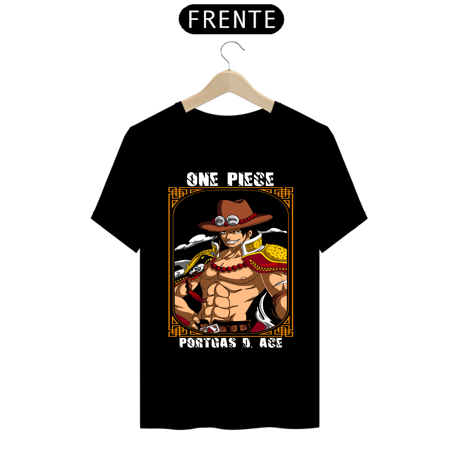 Camiseta masculina Portgas D. Ace