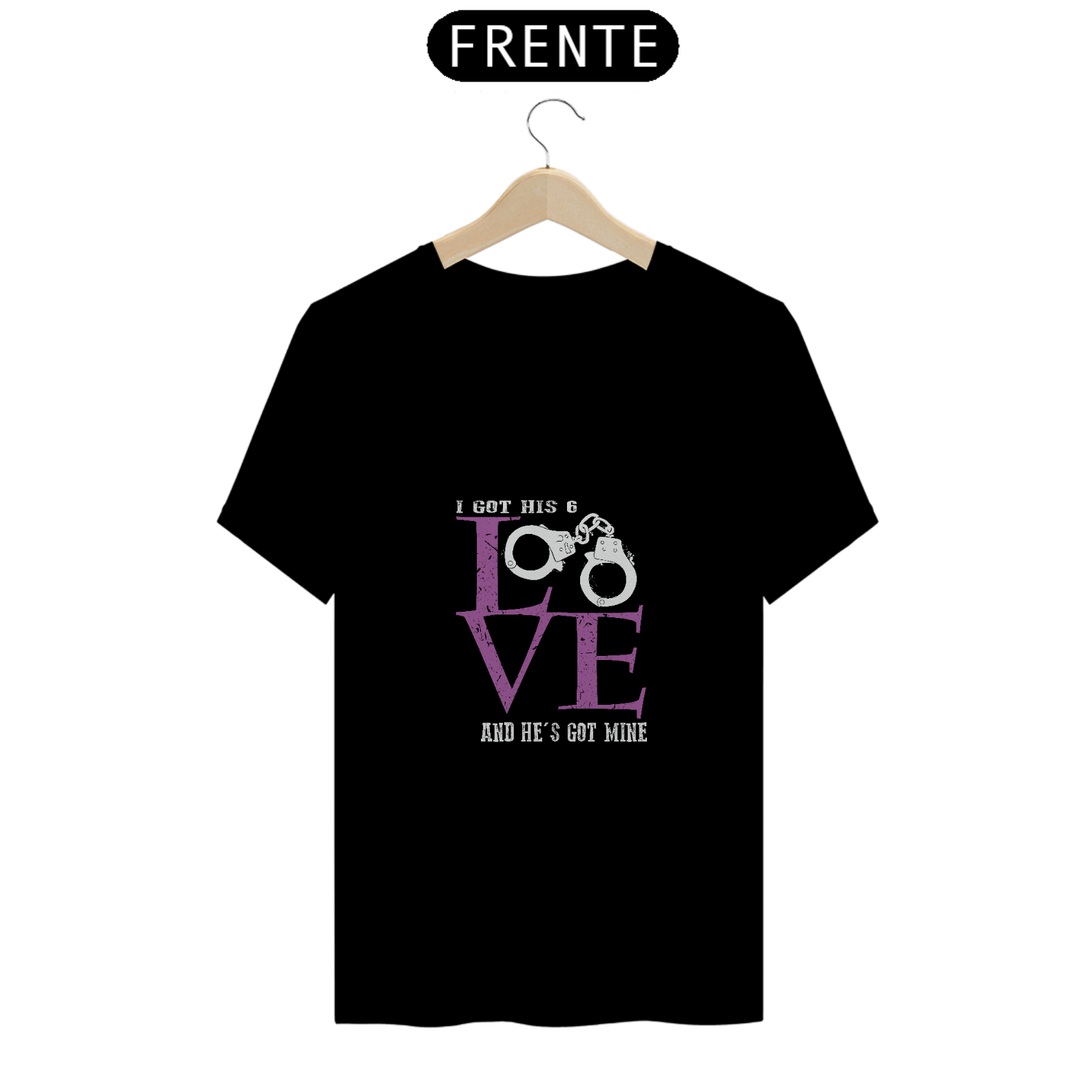 Camiseta masculina Love