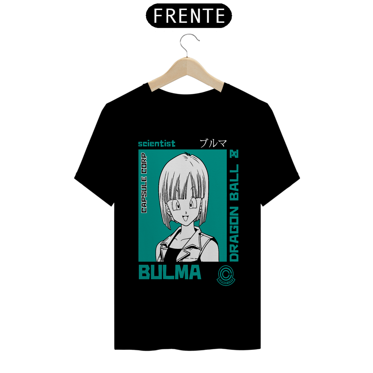 Camiseta masculina Bulma