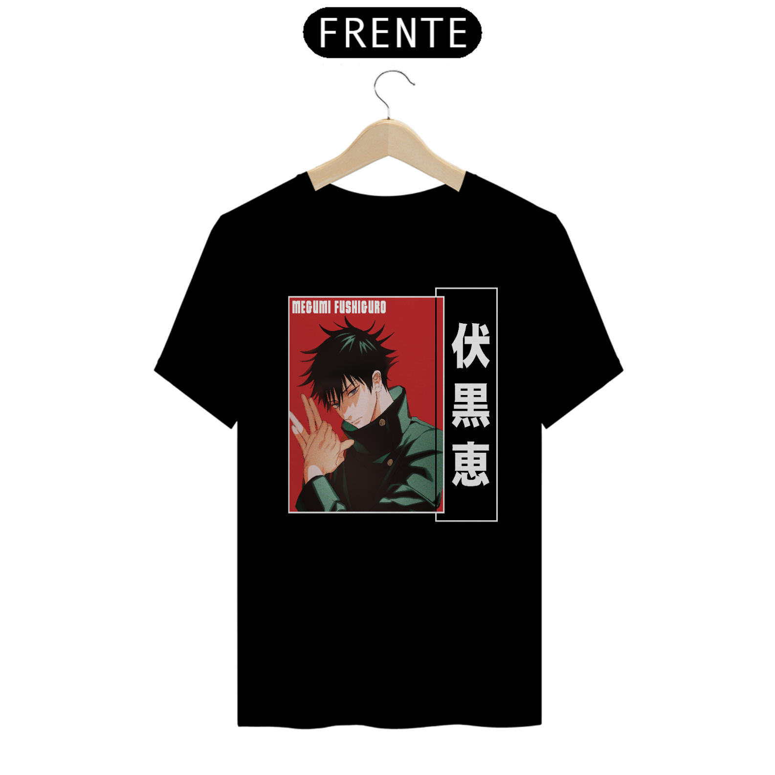 Camiseta masculina Megumi