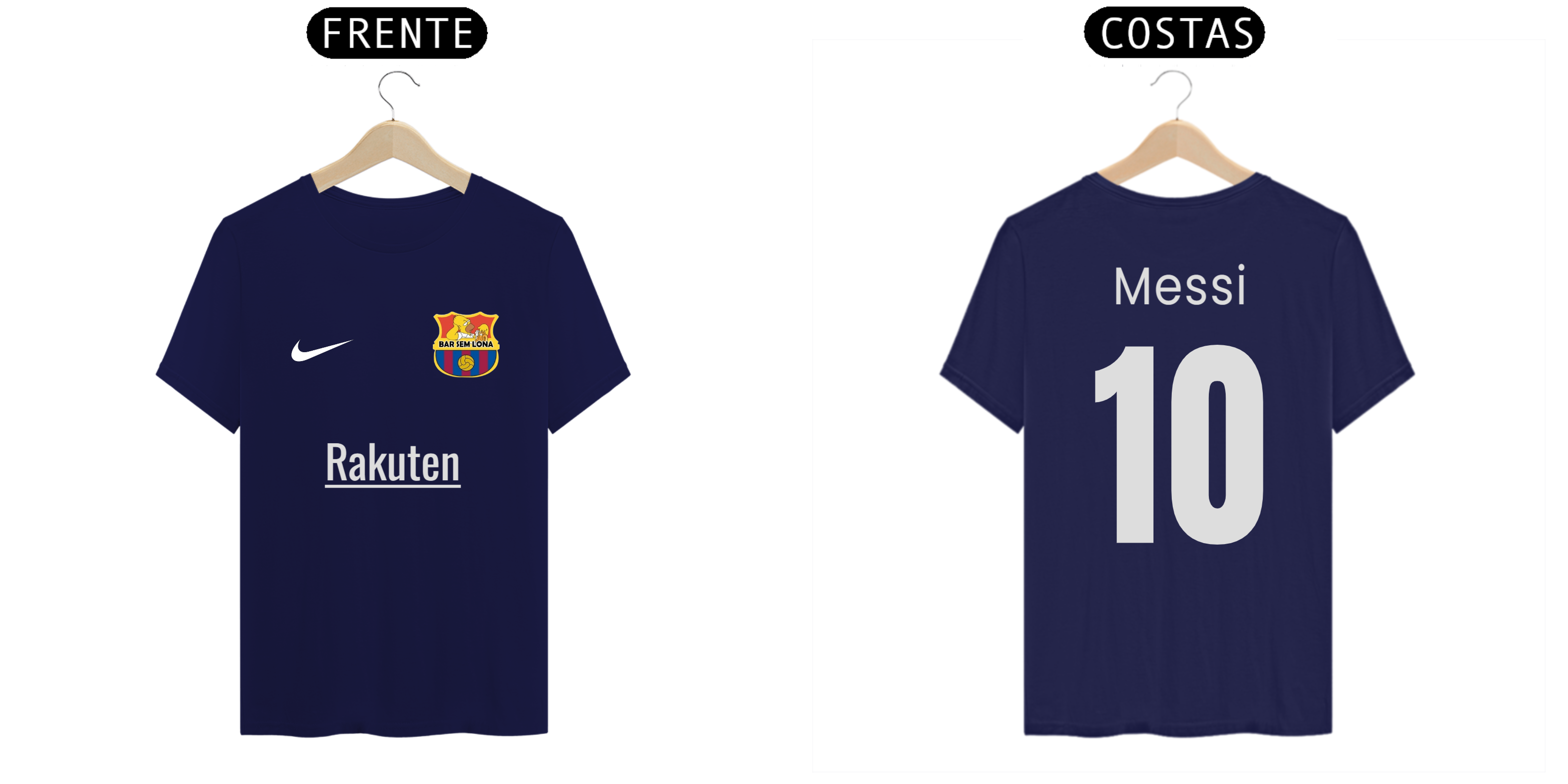 Nome do produto  Uma Camiseta à La Barcelona para os Amantes do Bar Sem Lona