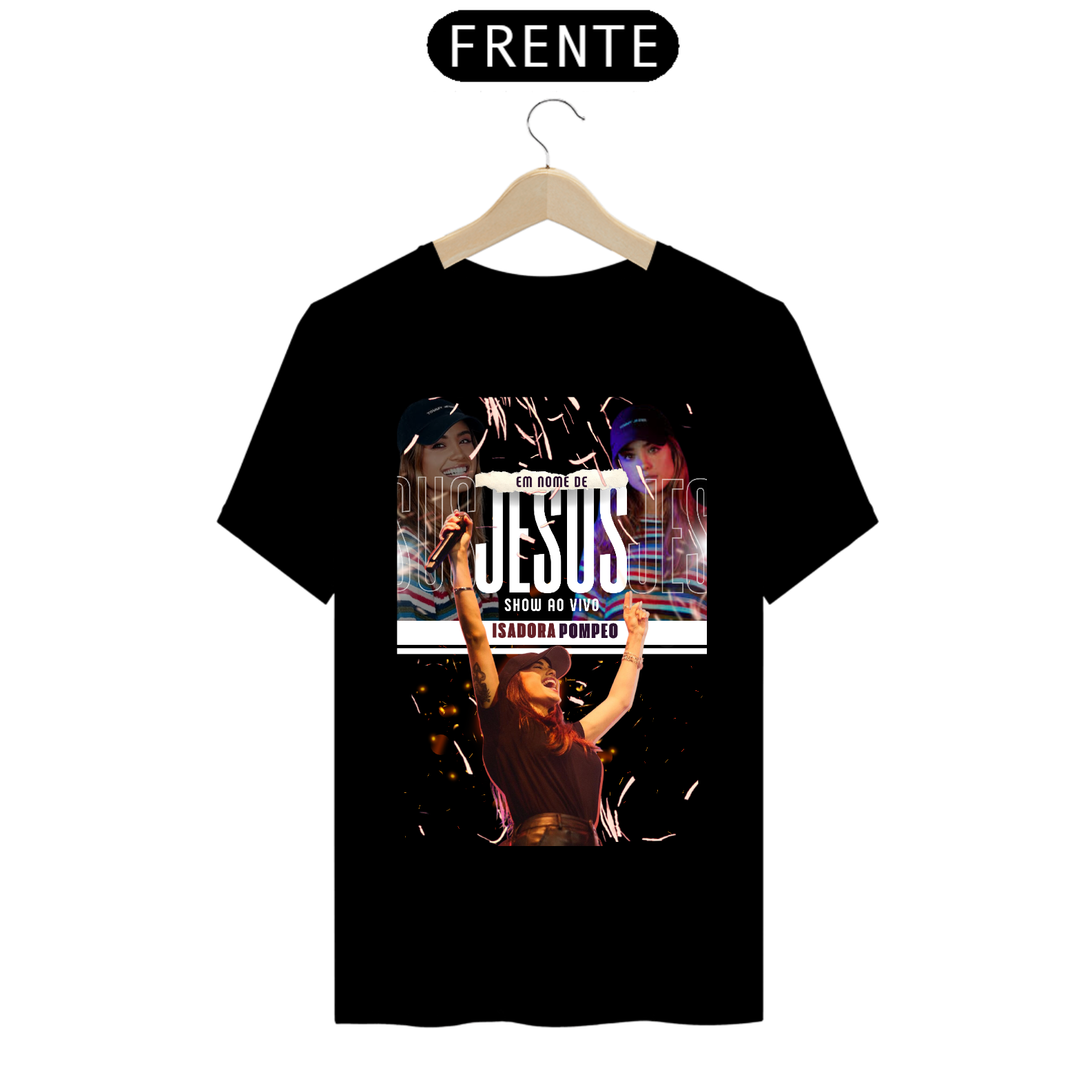T-Shirt Classic Isadora Pompeo / Em Nome De Jesus