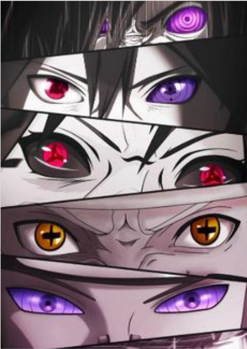 sharingans olhos mortais