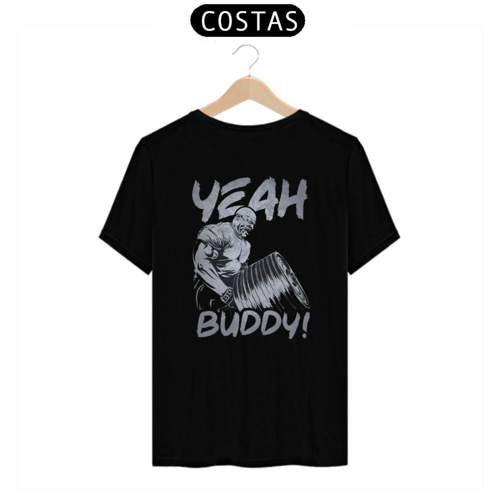 Camiseta Ronnie Coleman Yeah Buddy Preta