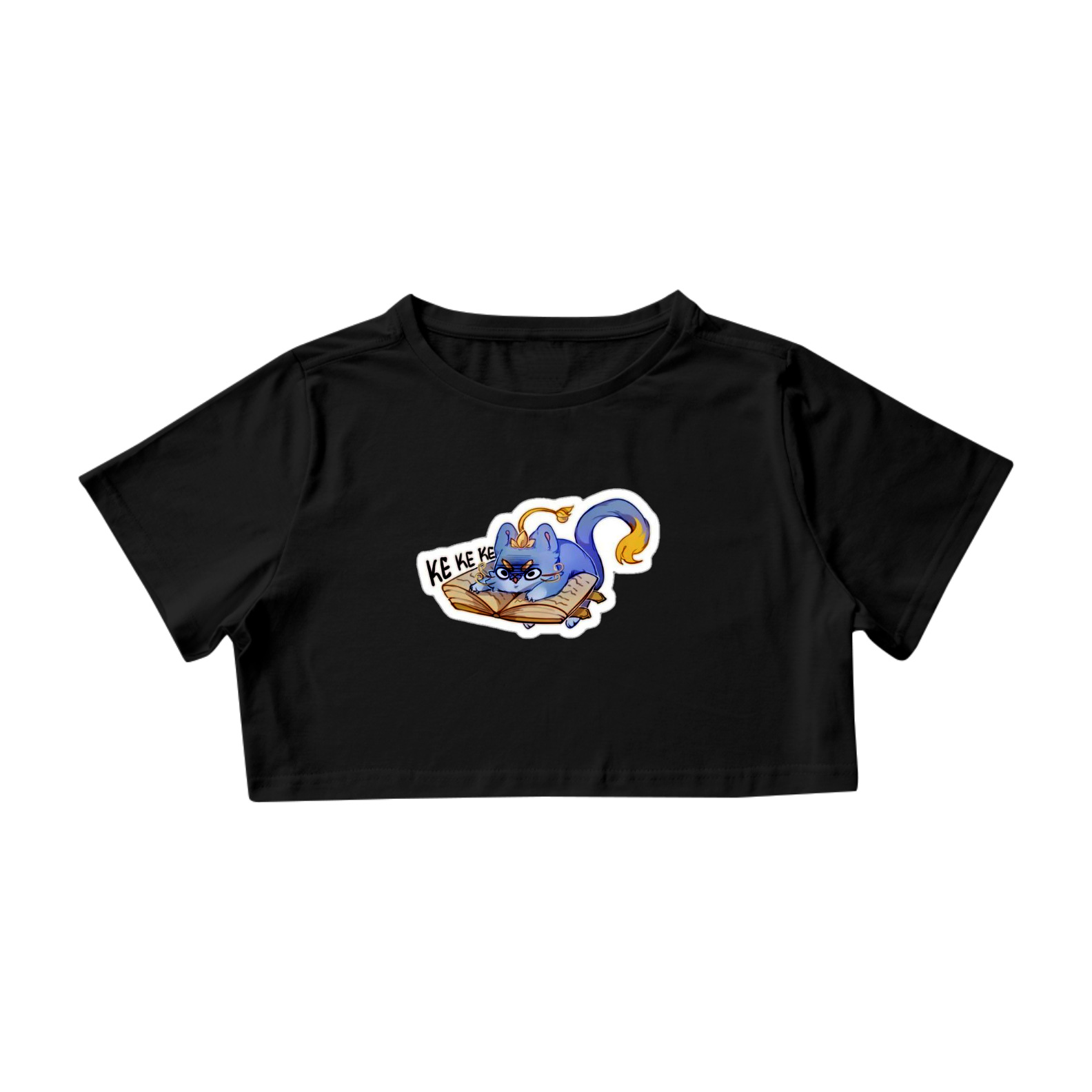 Camiseta Cropped Yuumi League of Legends 