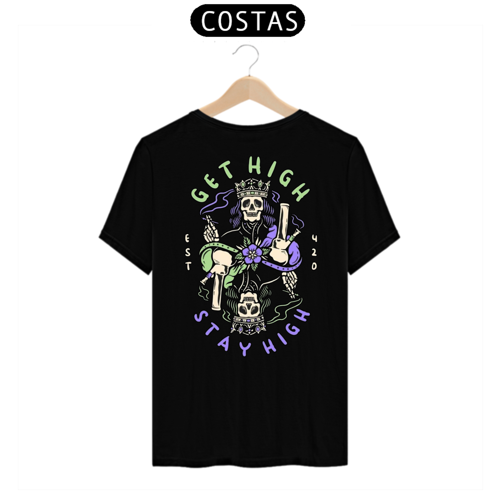 Camiseta Get High Stay High Clássica