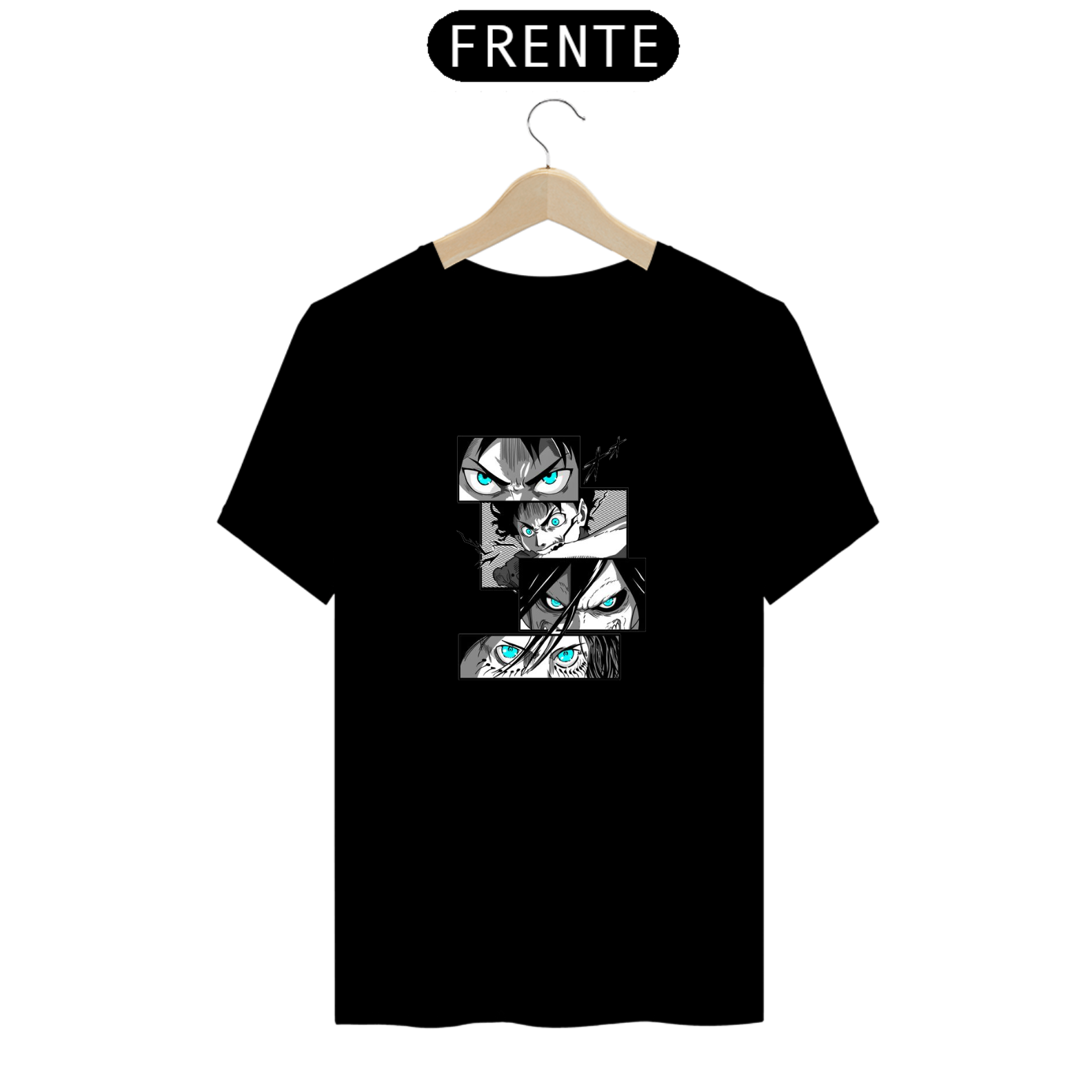 Camiseta Attack On Titan Clássica