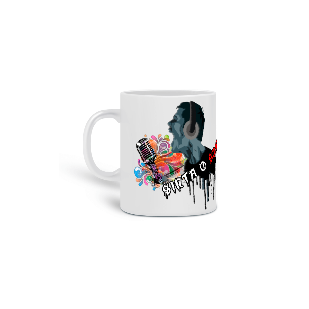 Caneca Sinta o som