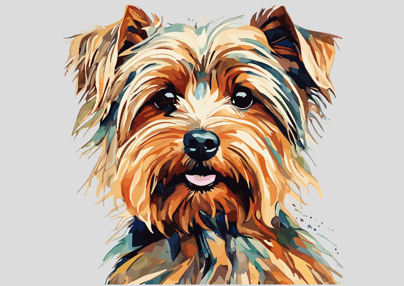 Poster Retrato Yorkshire