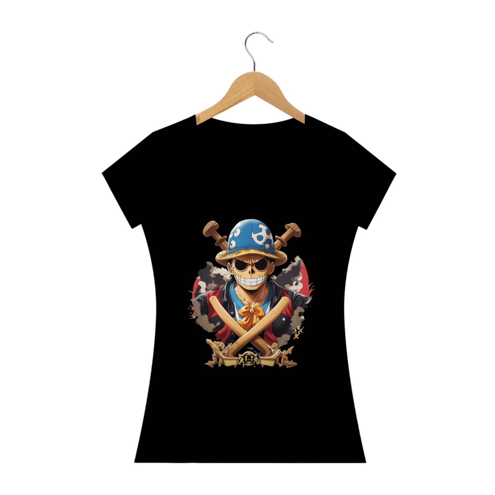 Camiseta Feminina One Piece luffy