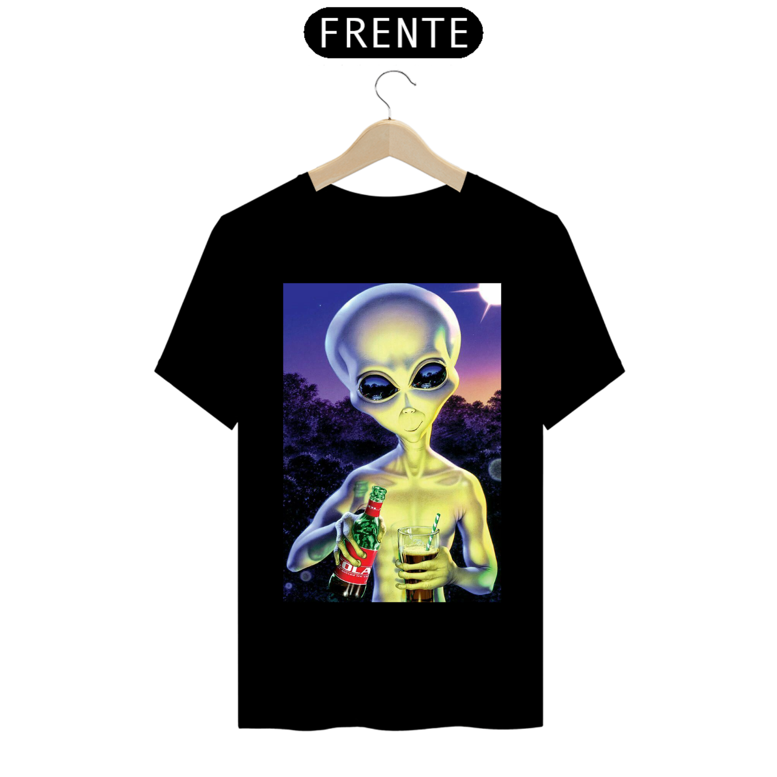 Camiseta Alien descolado