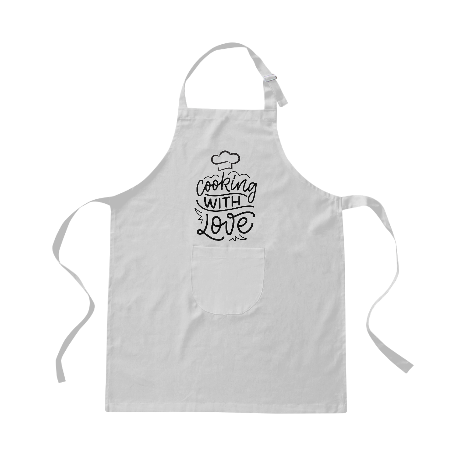 Avental Brim Cooking with love