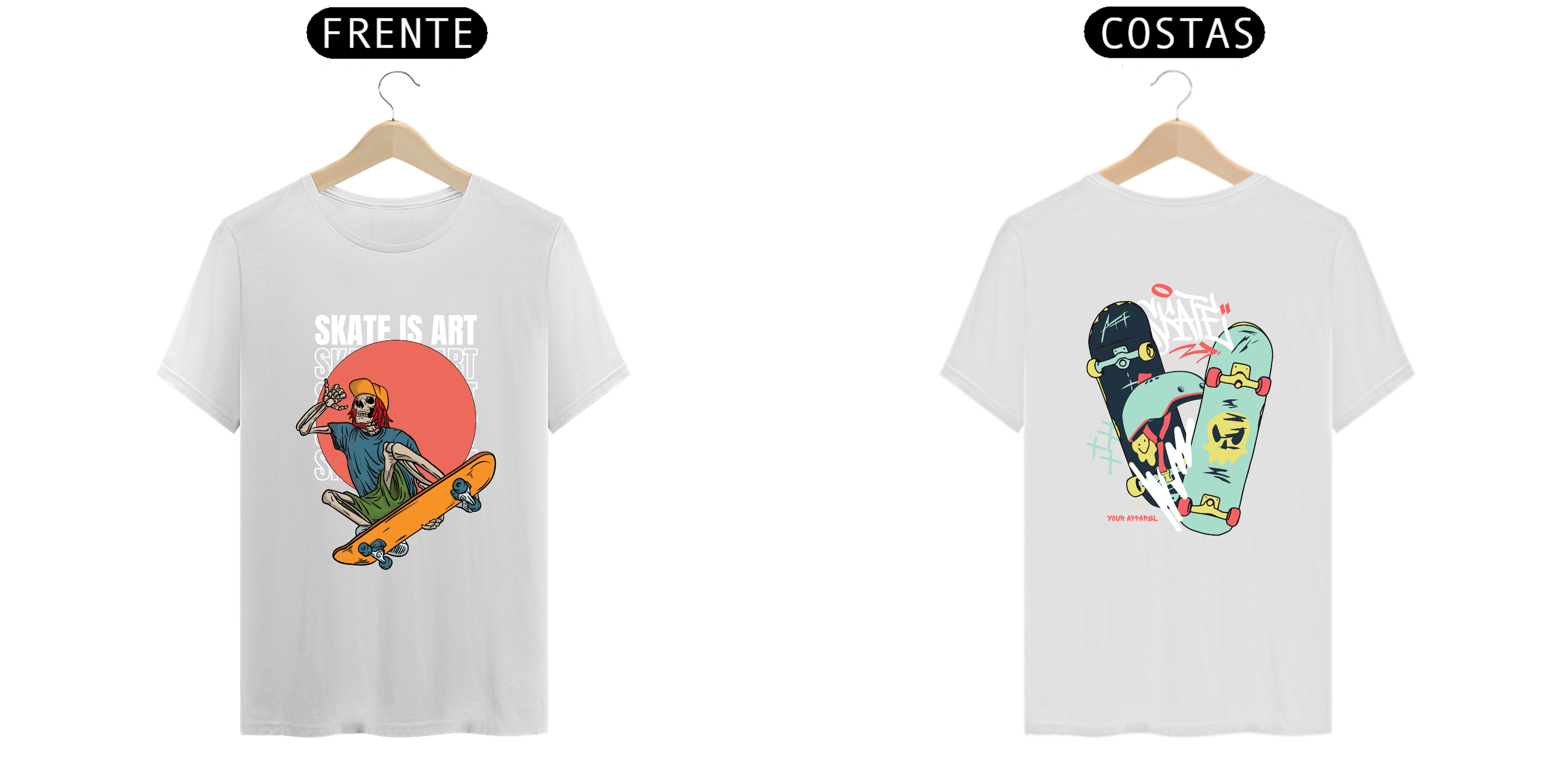 Camiseta Skate is Art