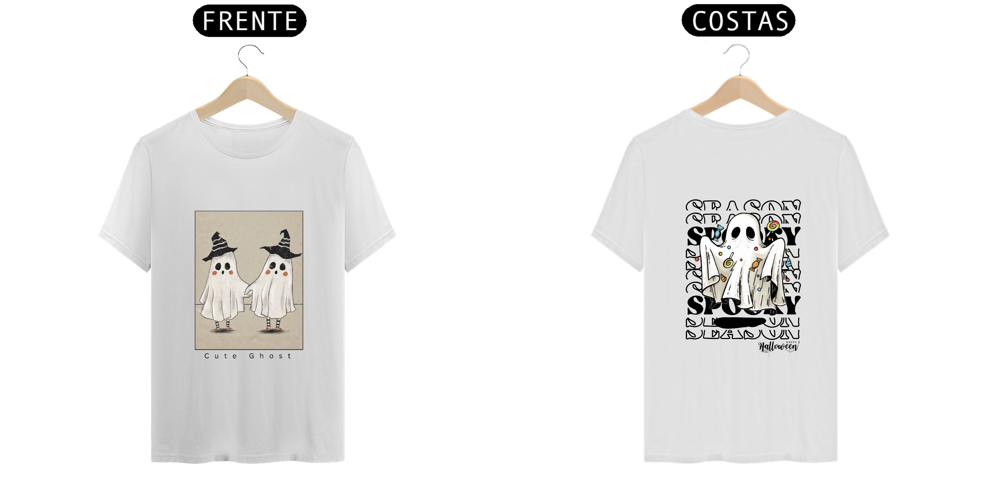 Camiseta Cute Ghost