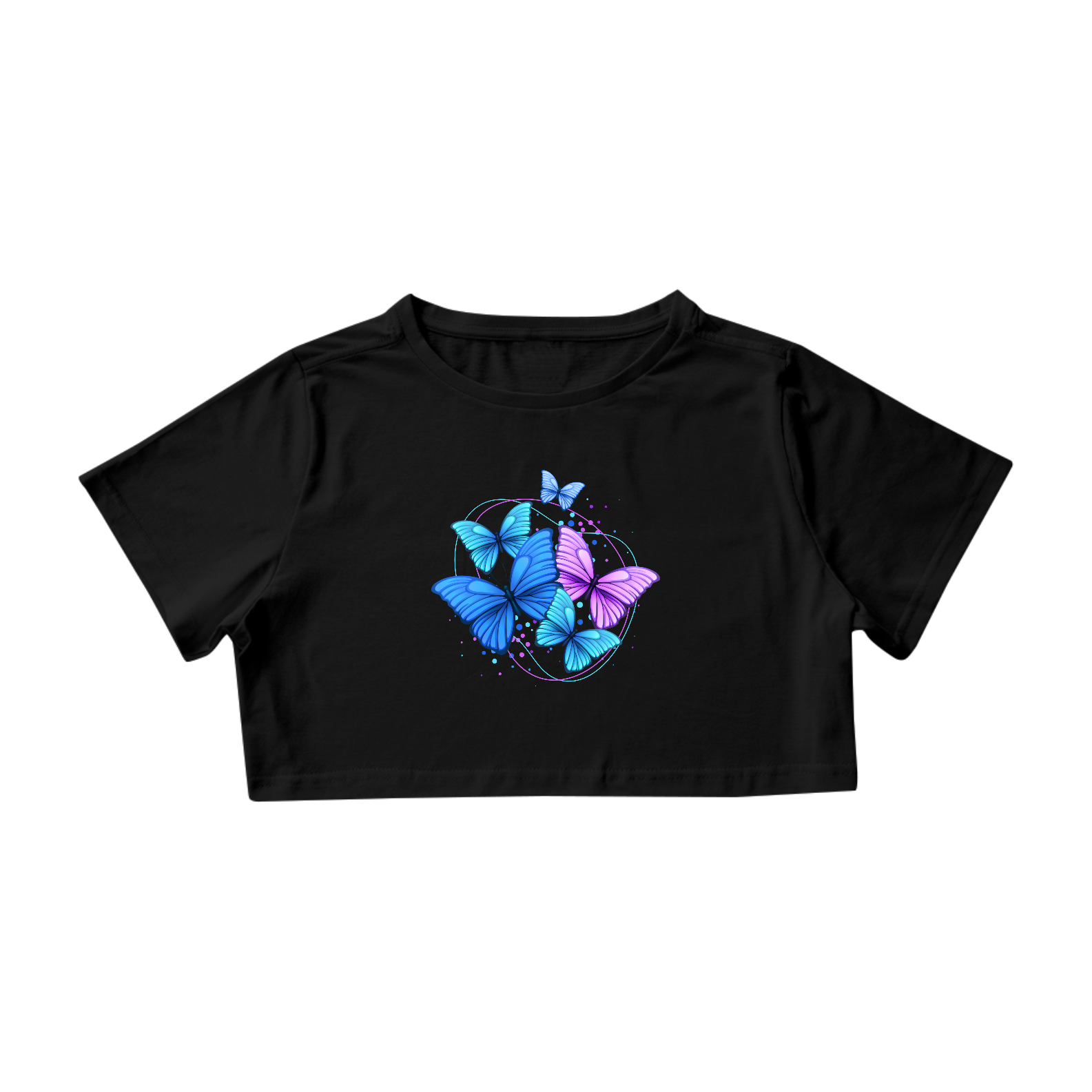 Cropped borboleta