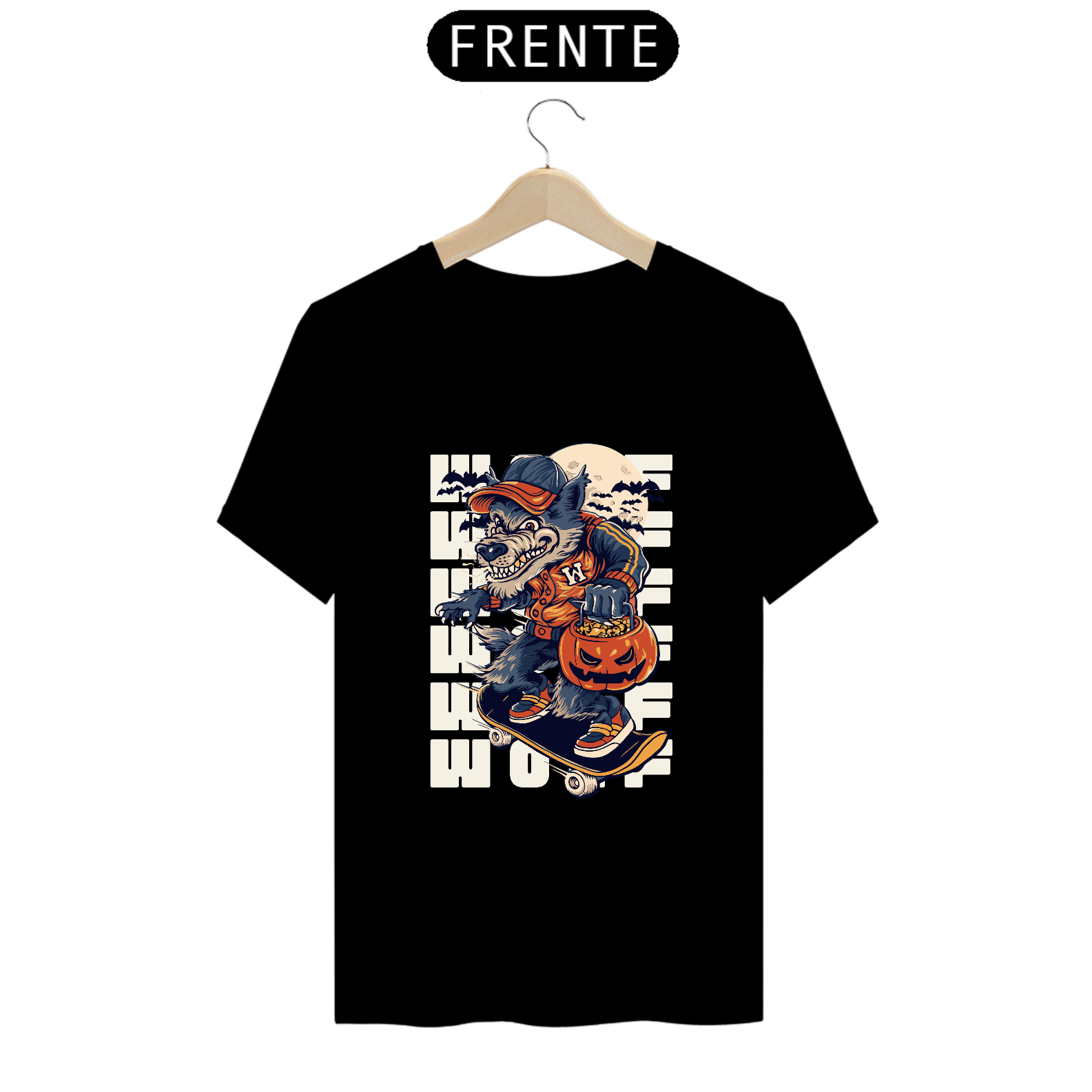 Camiseta Wolf Skate