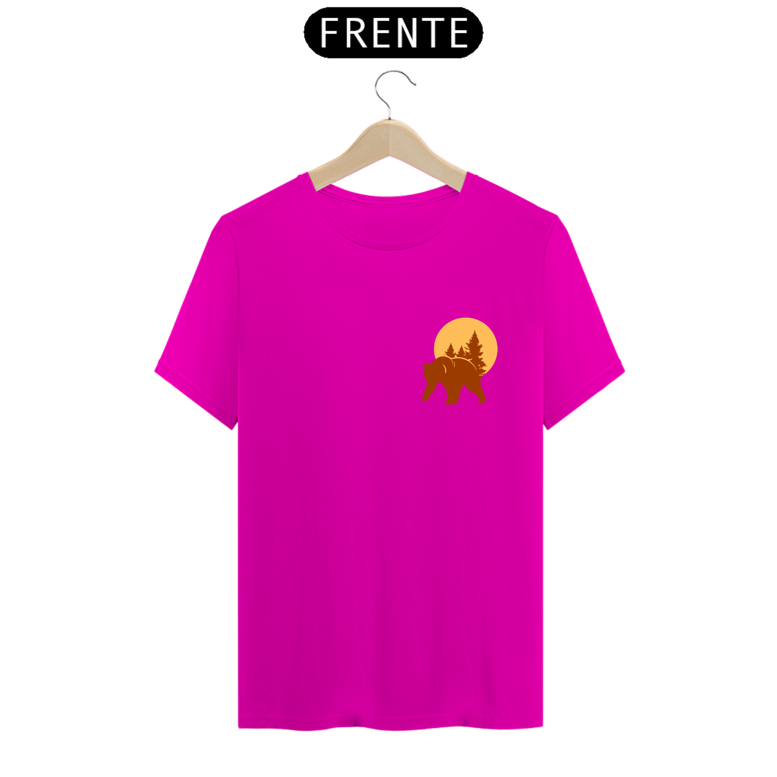 Camiseta Urso Paisagem