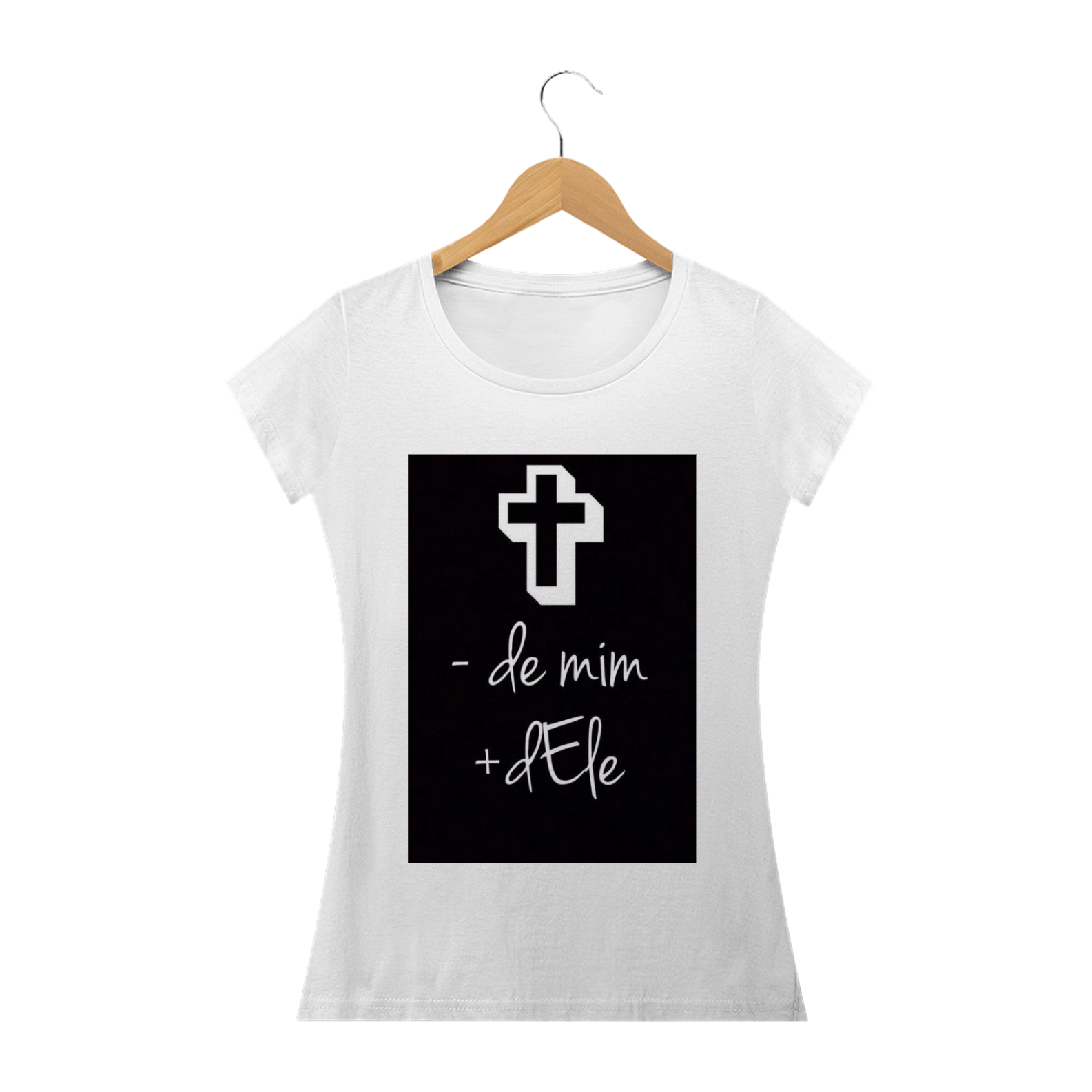 T-shirt clássica -de mim 