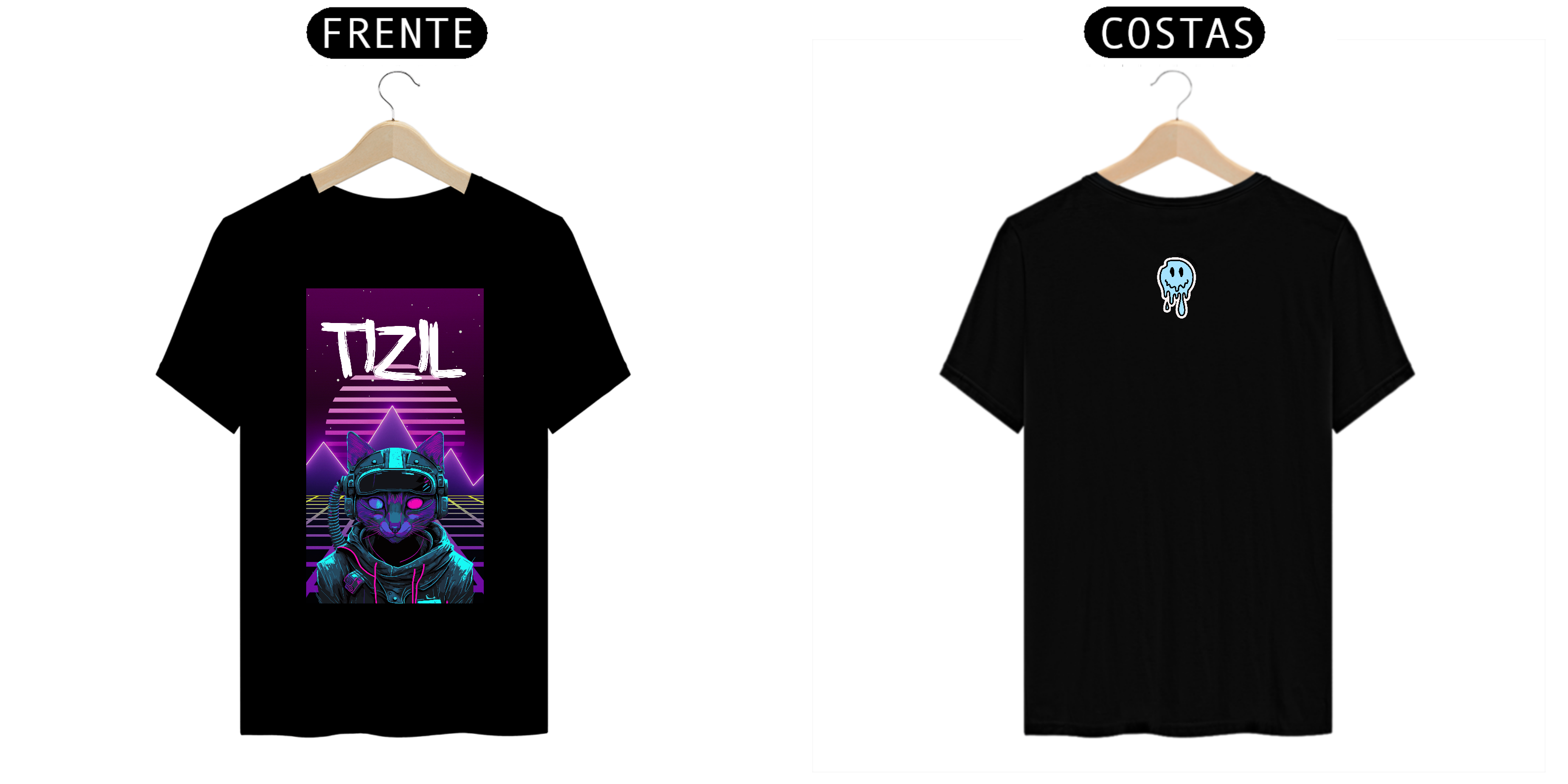 Nome do produto: CAMISETA PERSONALIZADA TIZIL