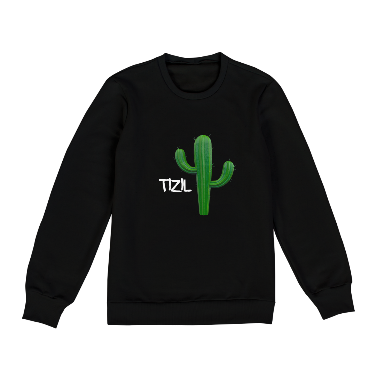 MOLETOM PRETO XIQUE XIQUE TIZIL