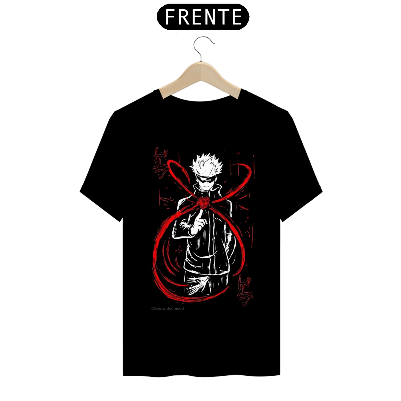 Camisa Jujutsu Kaisen Satoru Gojo