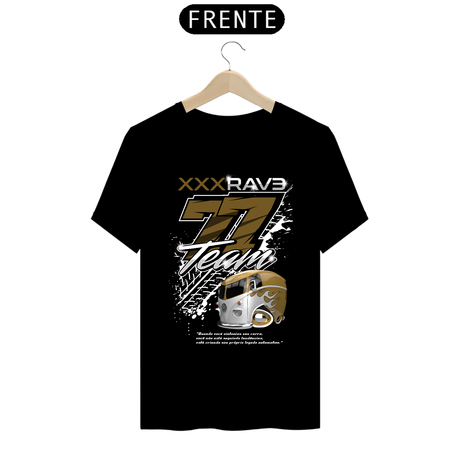 Camiseta Tunning kombi Retrô