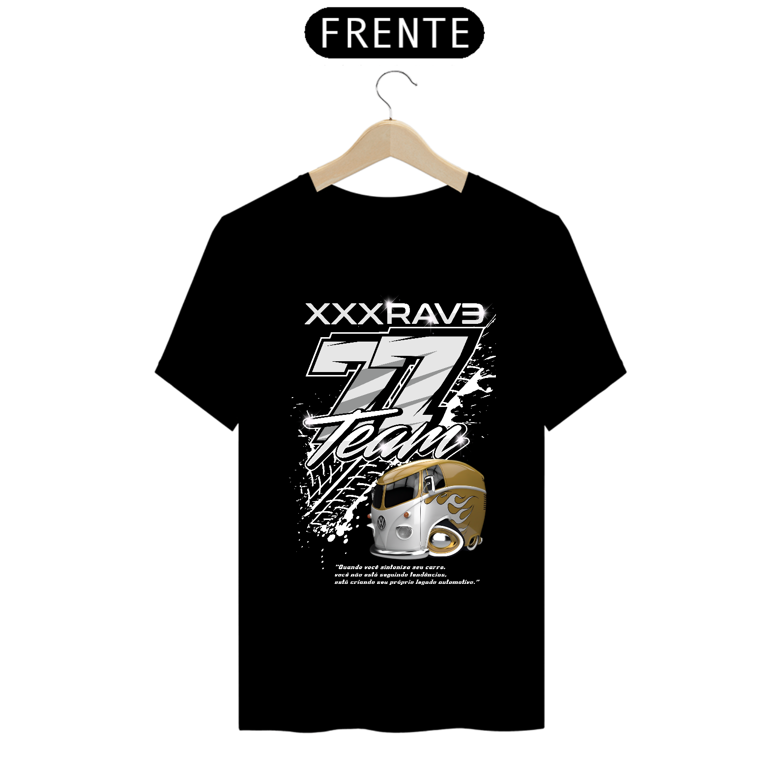 Camiseta Tunning Kombi Retrô
