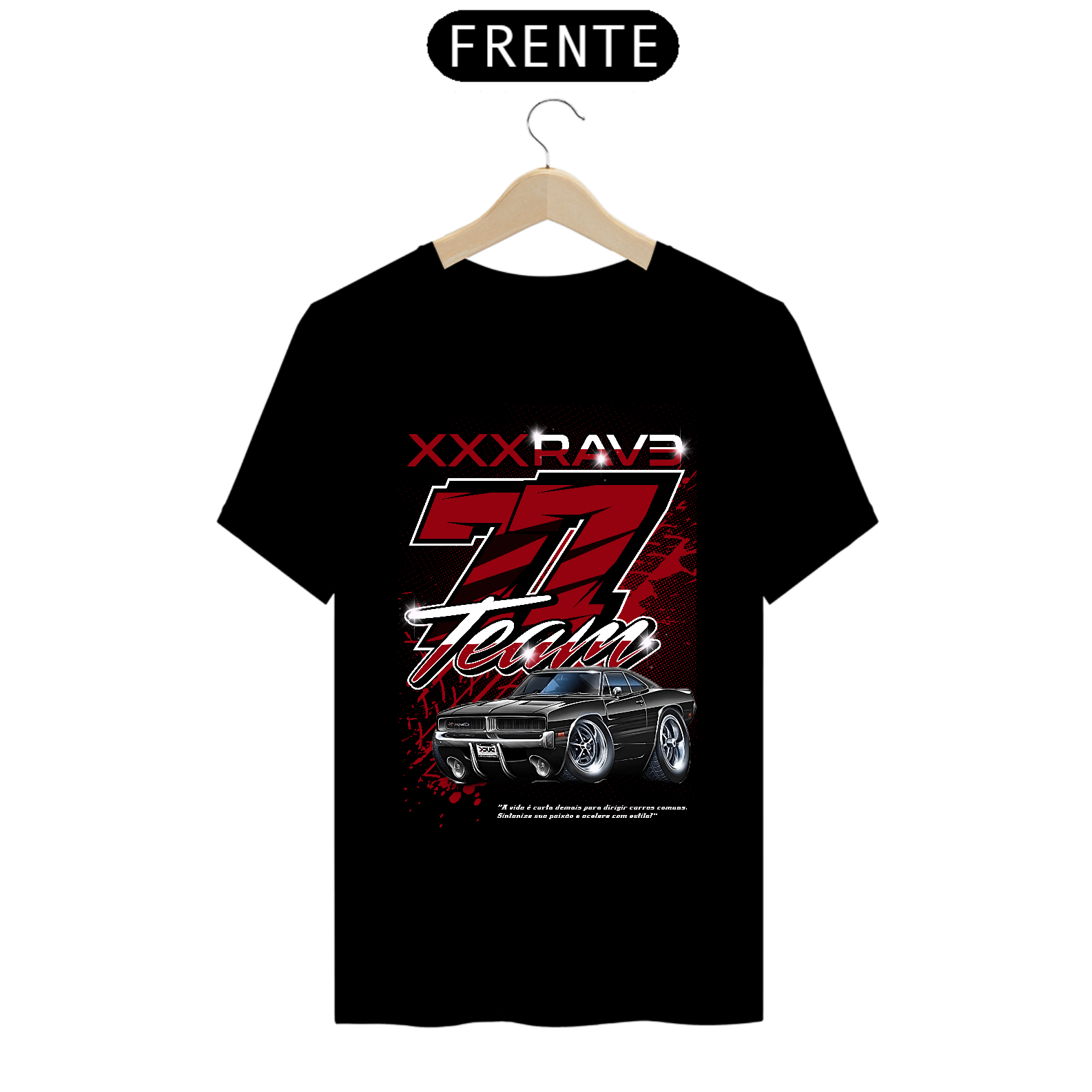 Camiseta Tunning Cabuloso Vermelho