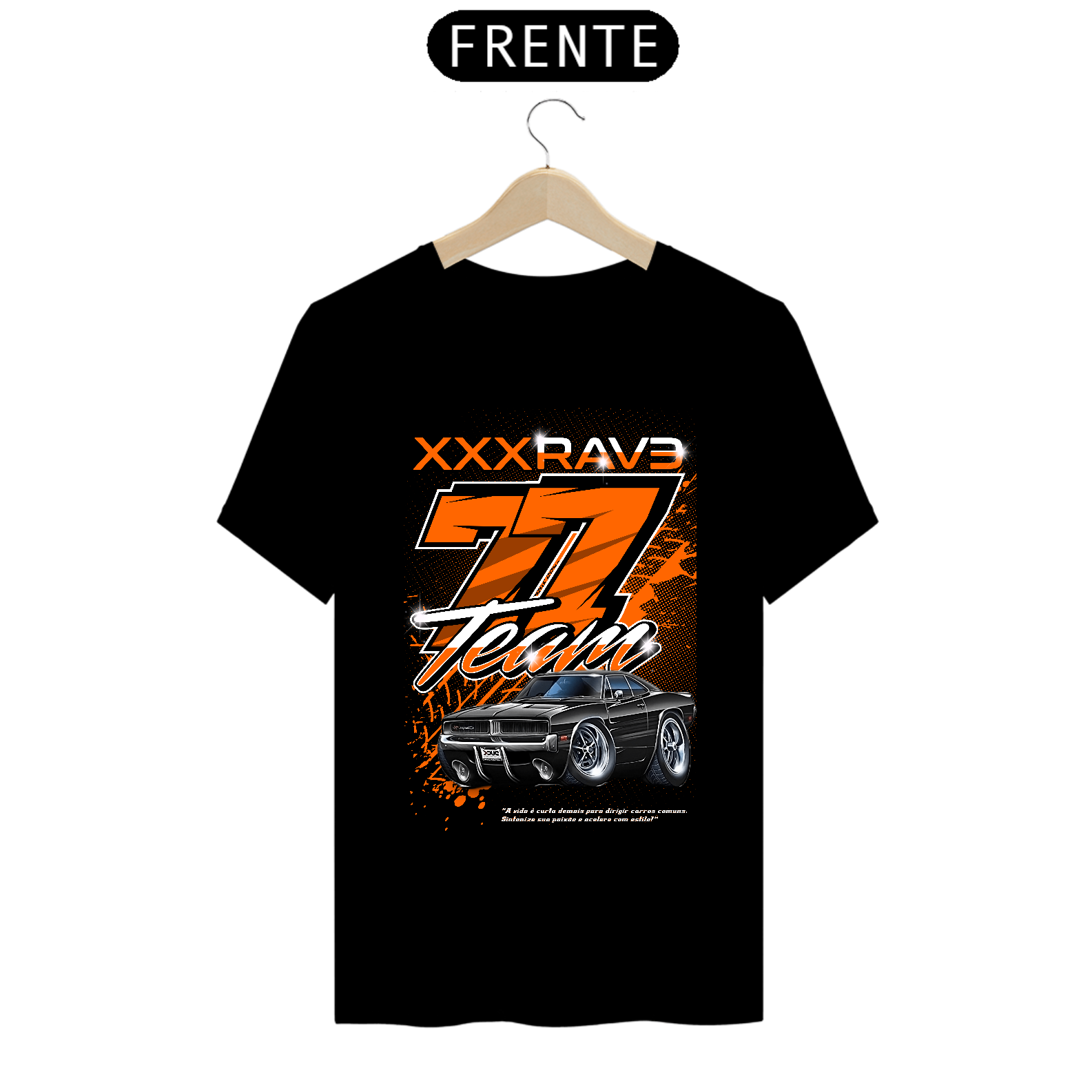 Camiseta Tunning Cabuloso Laranja