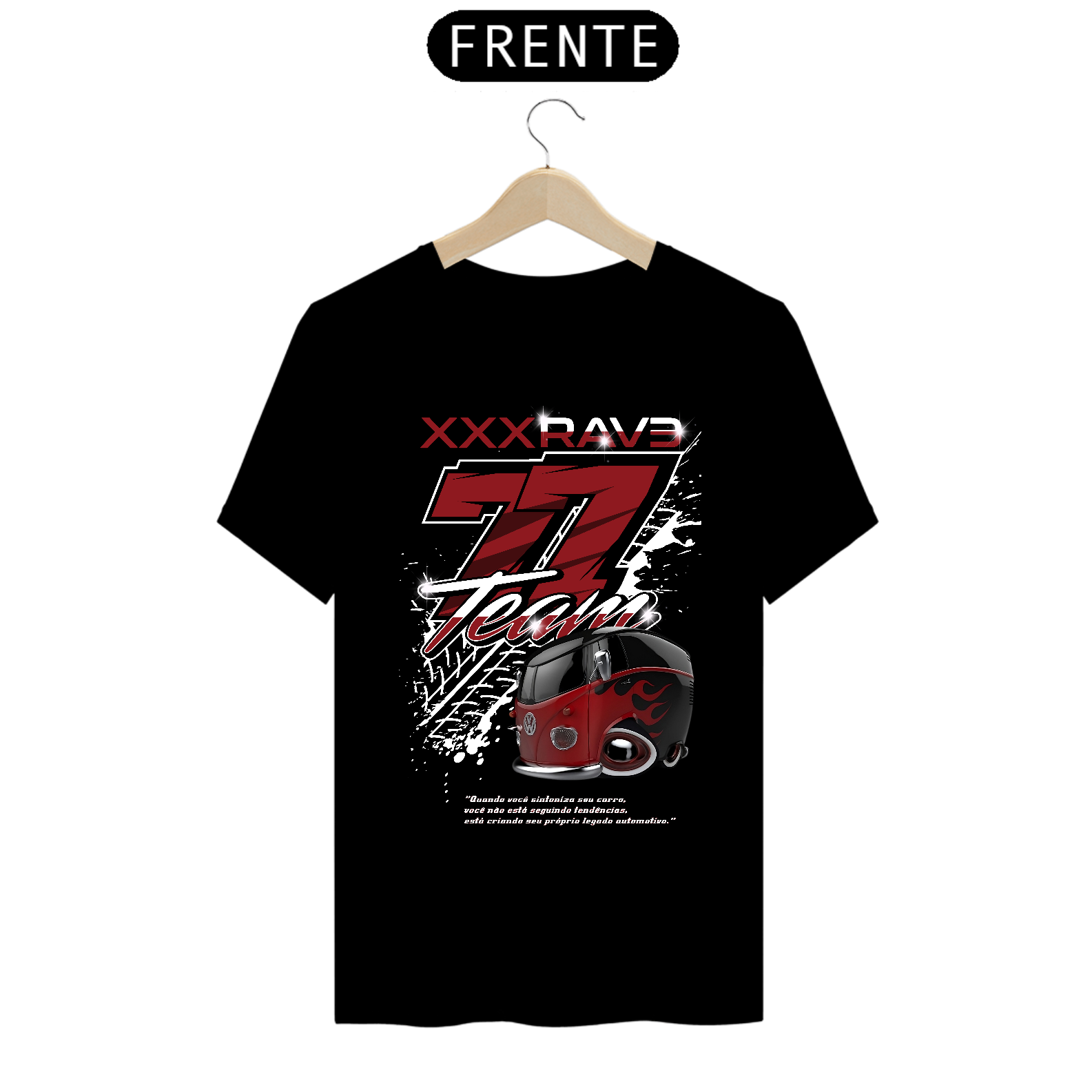 Camiseta Tunning Cabuloso vERMELHA