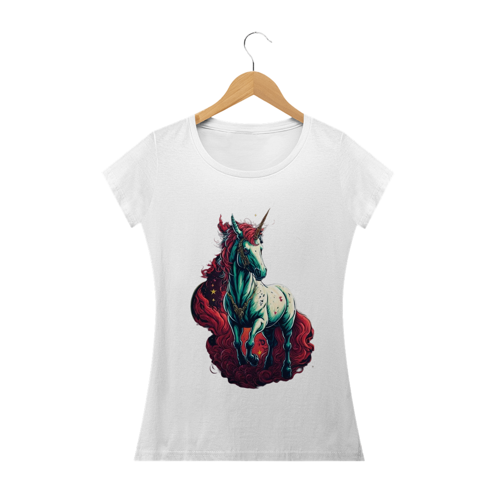 Camisa Feminina Unicórnio 