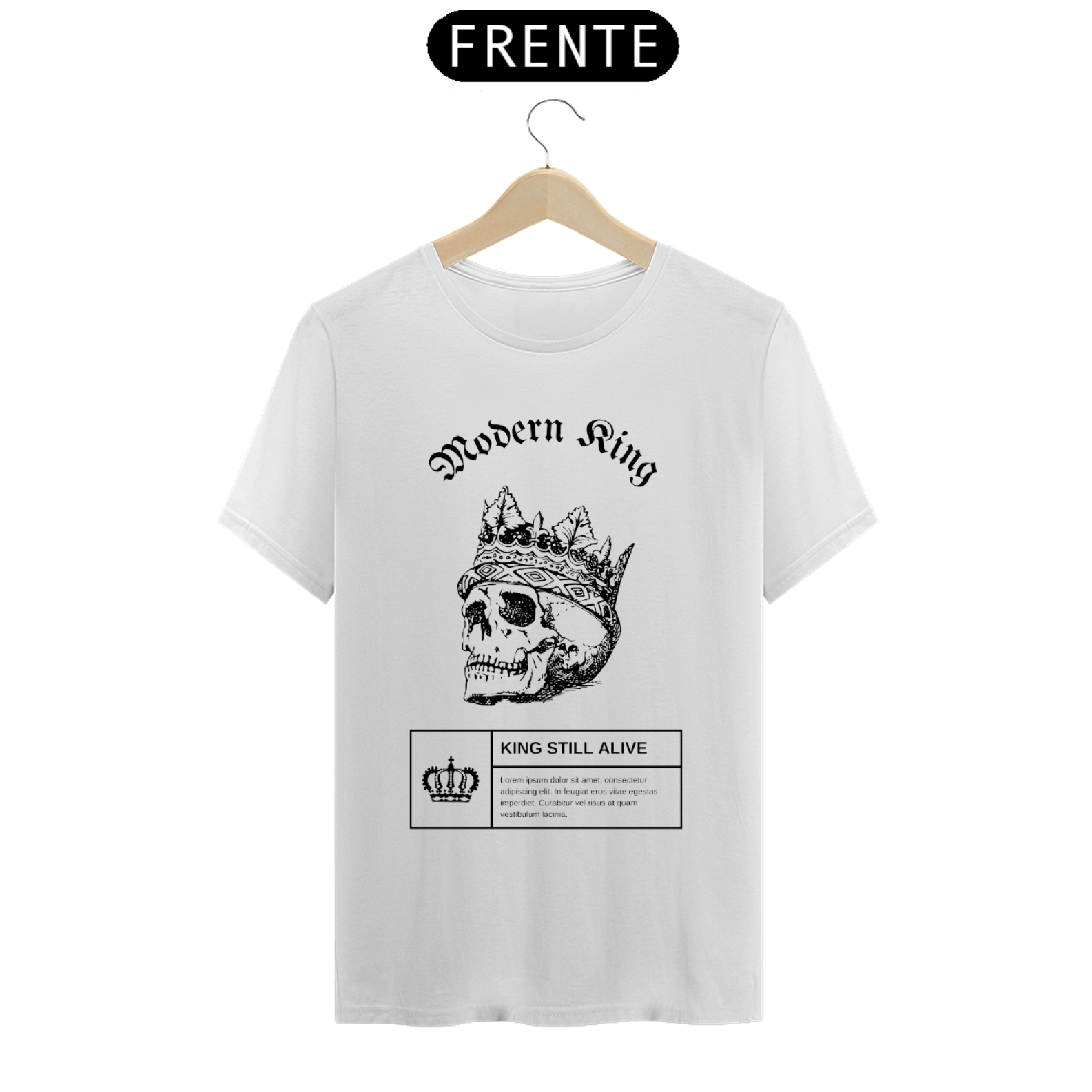 Camiseta Modern Ring Branca