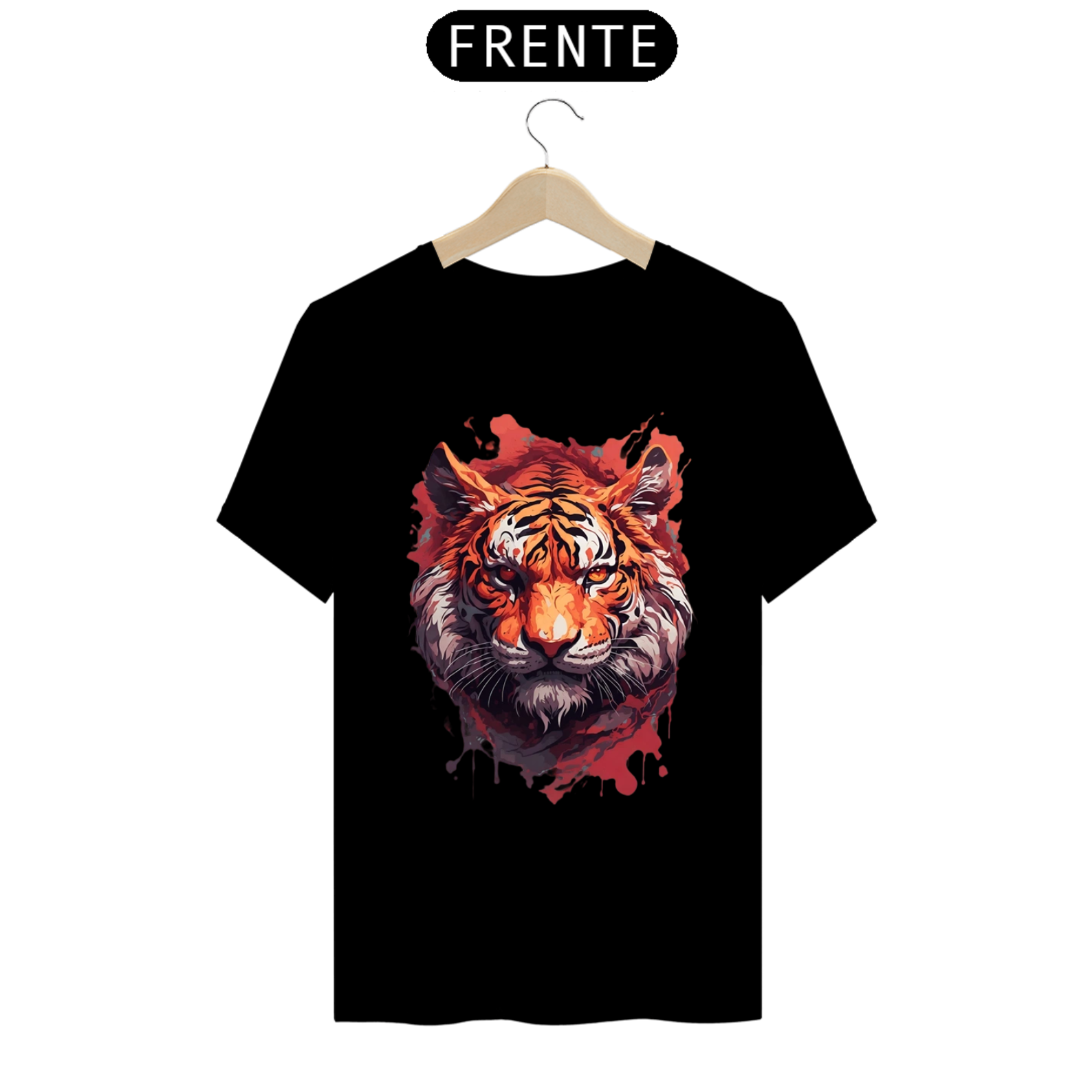 Camiseta Masculina Tigra