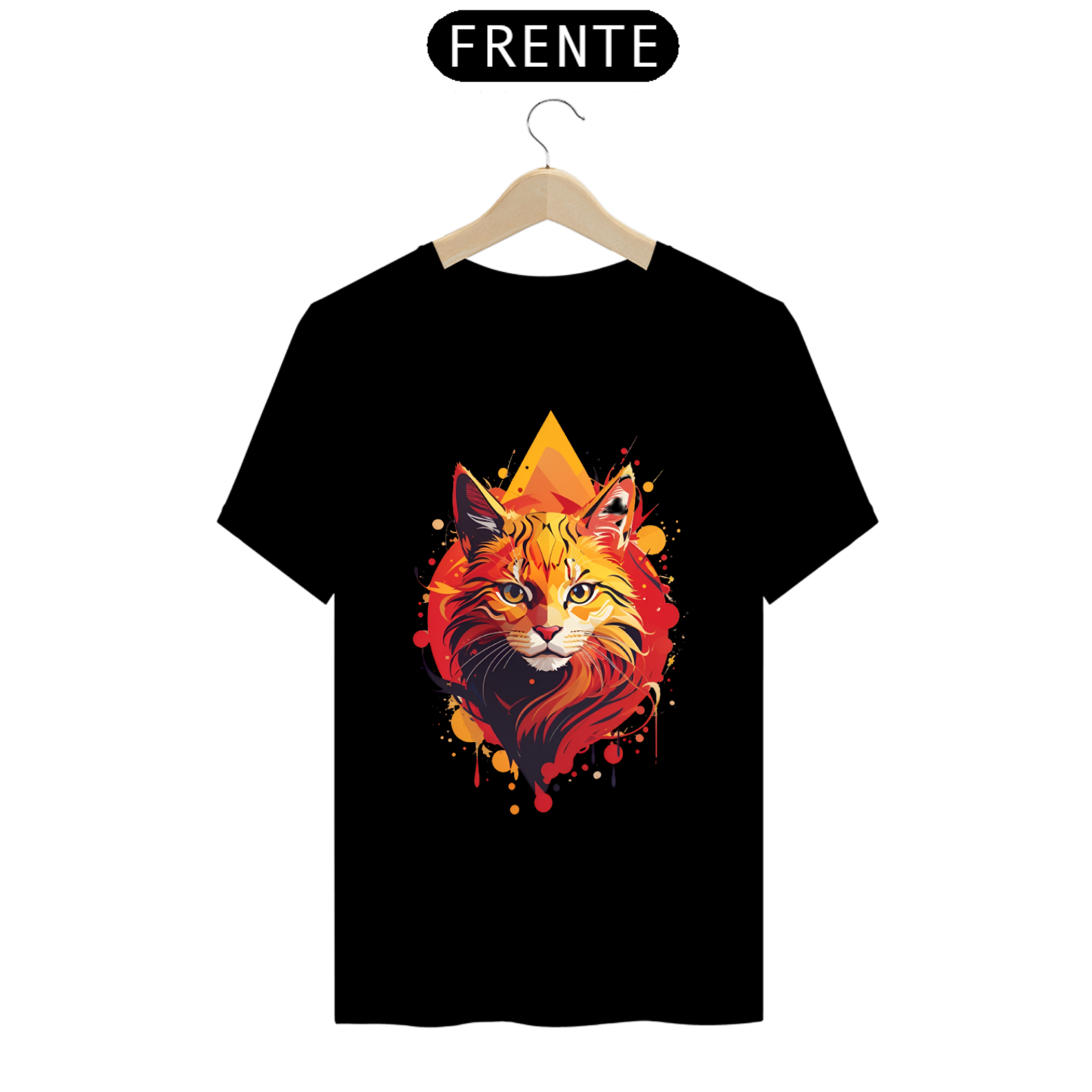 Camiseta Prime Estampa Gato